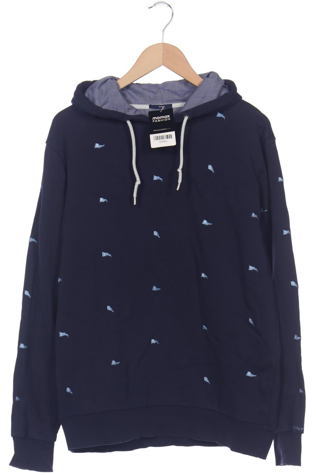 

Gant Herren Kapuzenpullover, marineblau, Gr. 54