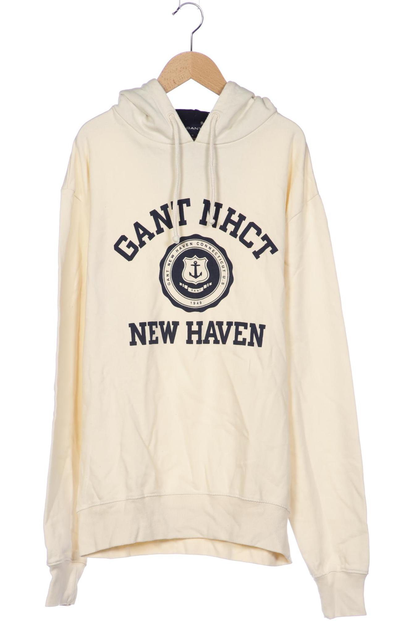 

Gant Herren Kapuzenpullover, cremeweiß, Gr. 54