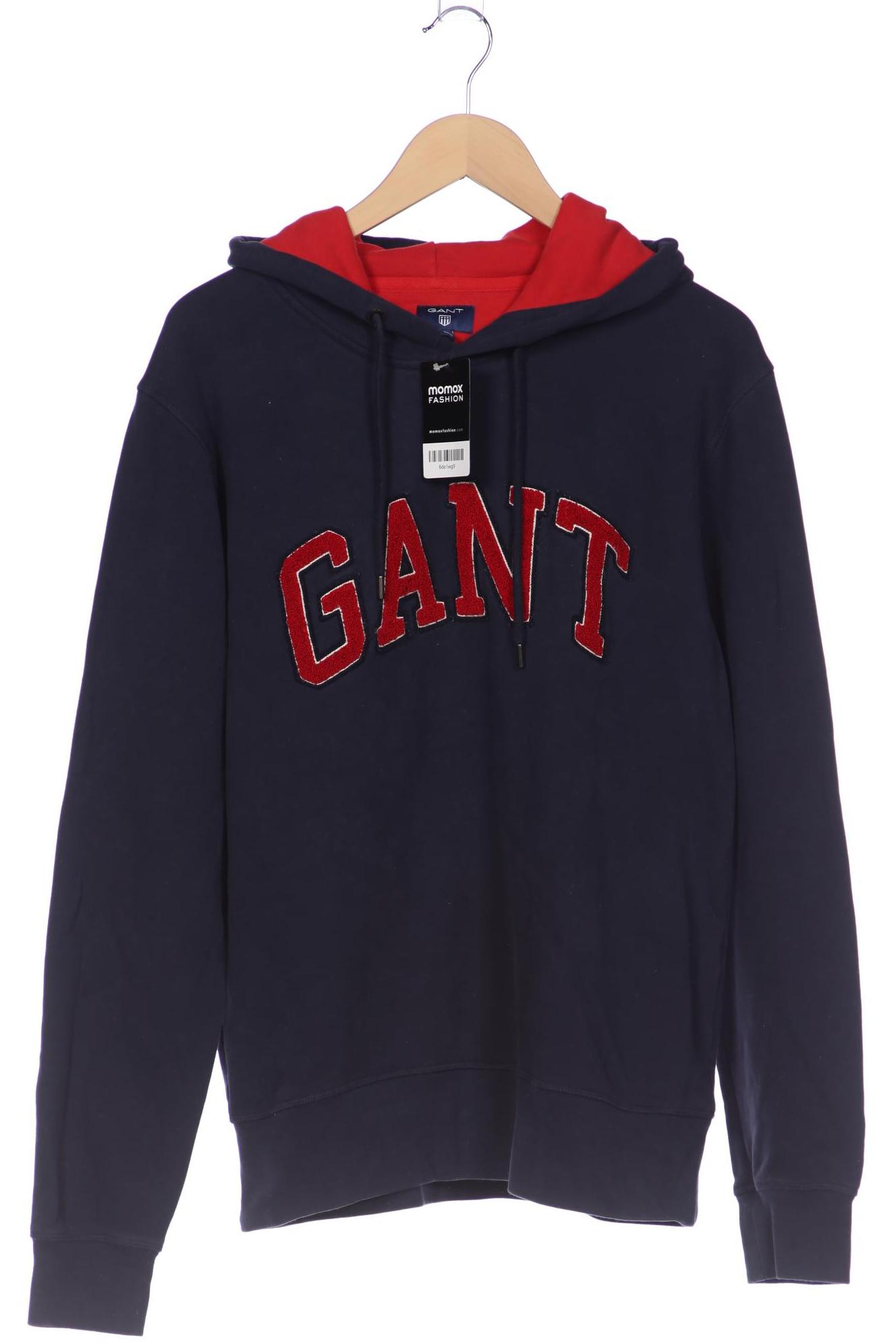 

Gant Herren Kapuzenpullover, marineblau, Gr. 54