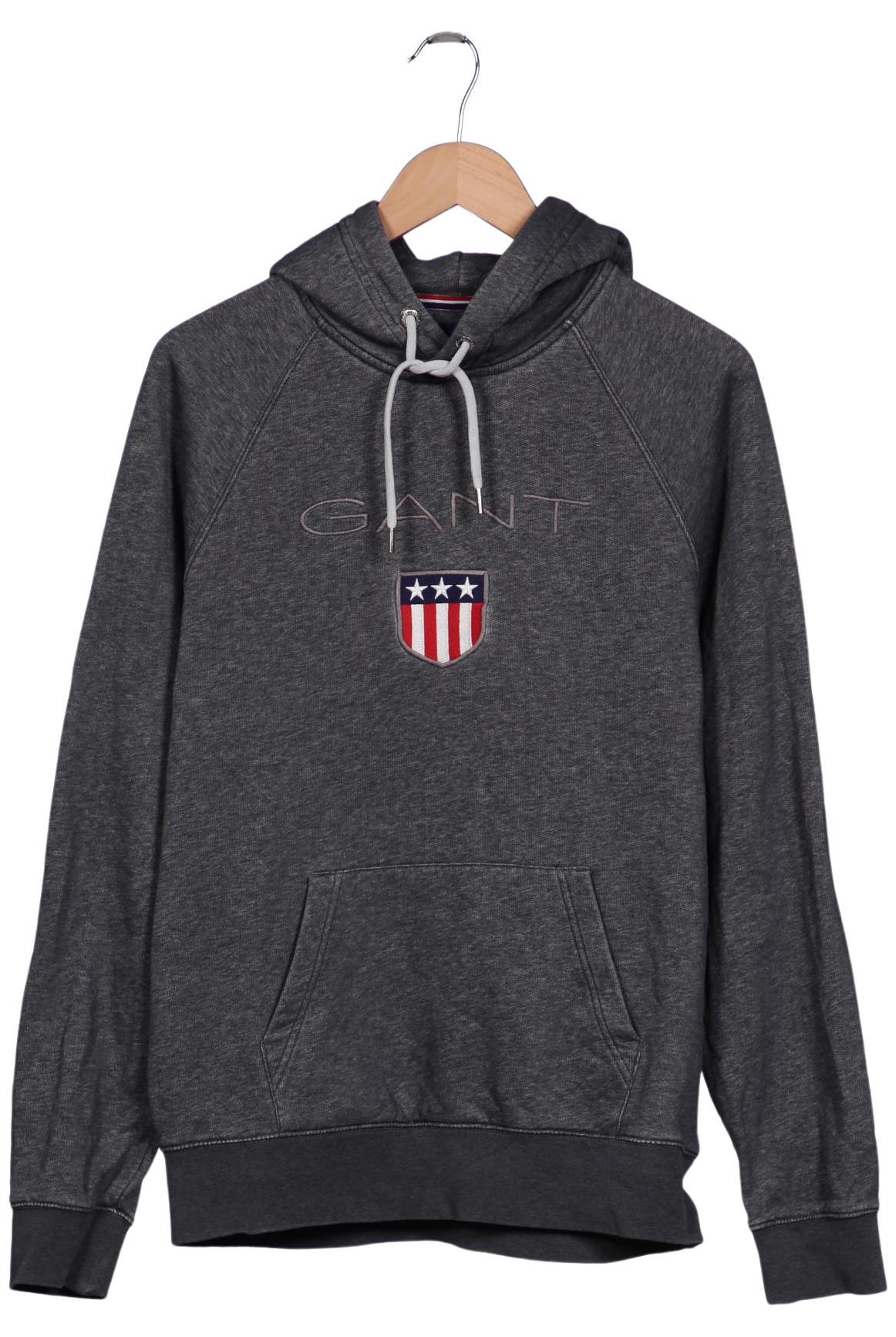 

Gant Herren Kapuzenpullover, grau, Gr. 52