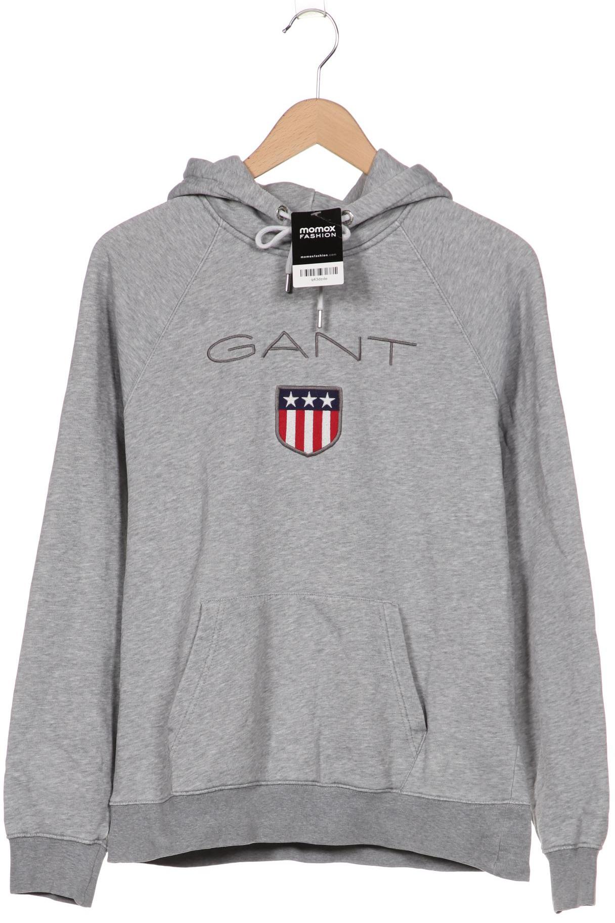 

Gant Herren Kapuzenpullover, grau, Gr. 52