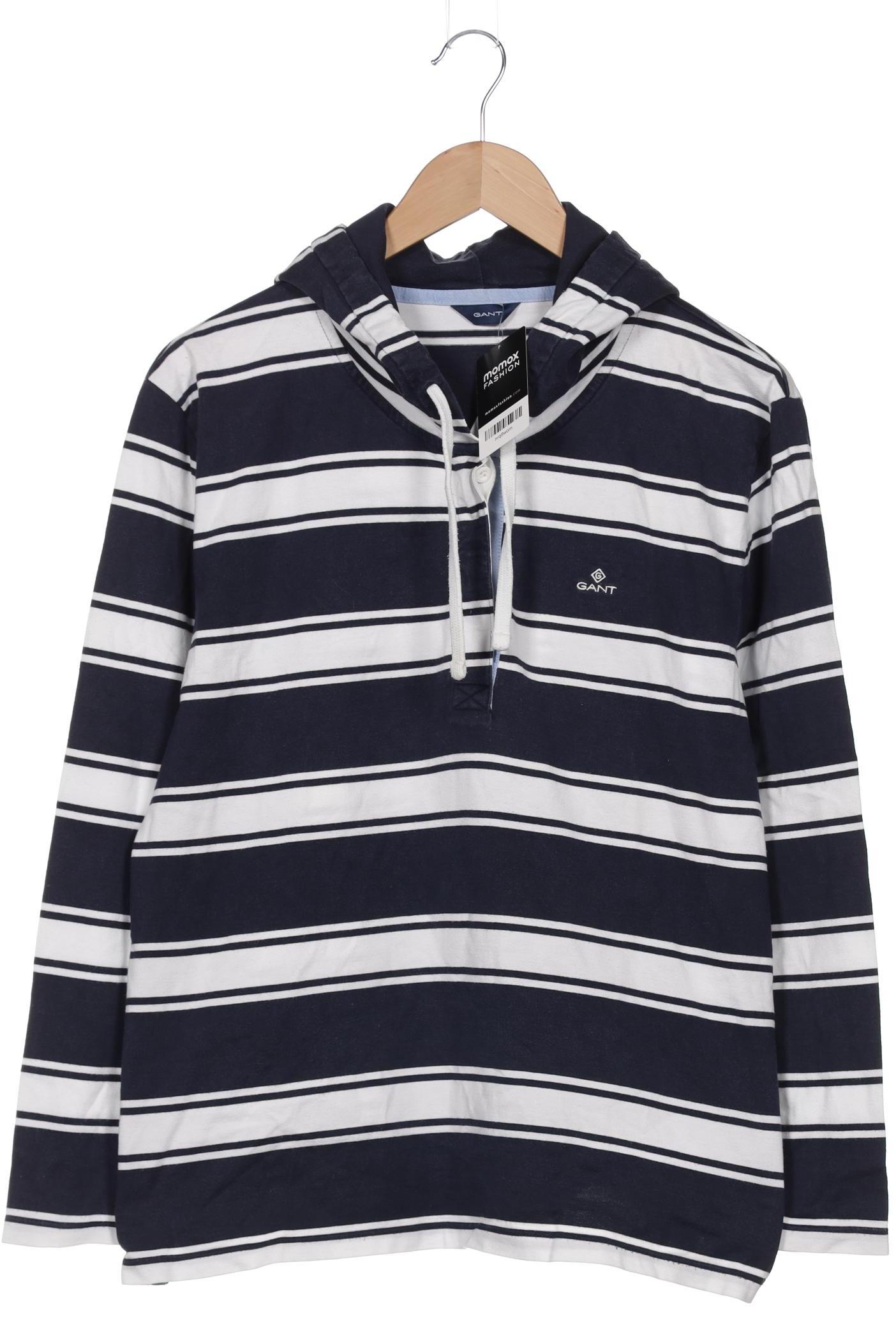

Gant Herren Kapuzenpullover, marineblau, Gr. 52