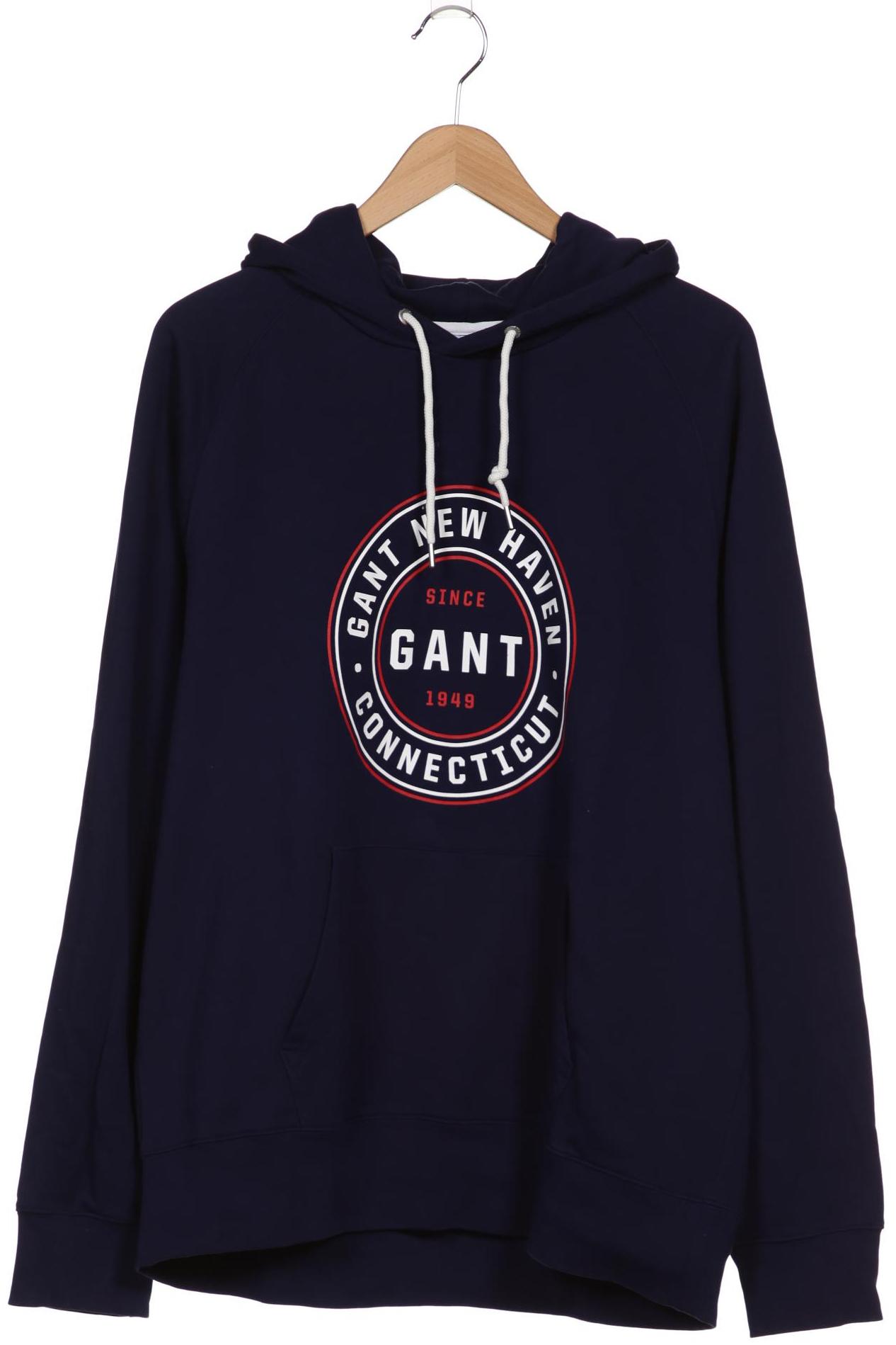 

Gant Herren Kapuzenpullover, marineblau, Gr. 58