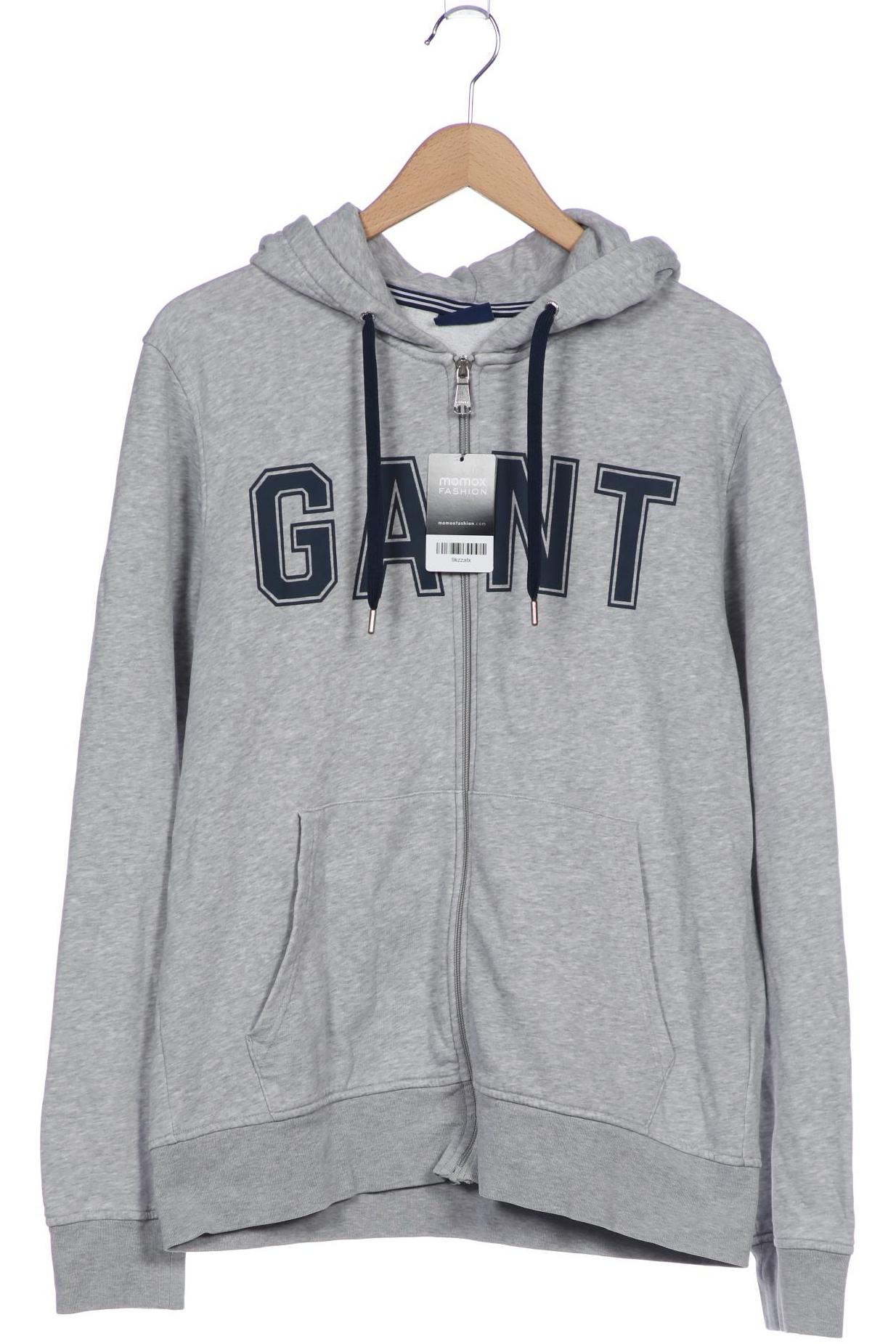 

Gant Herren Kapuzenpullover, grau, Gr. 54