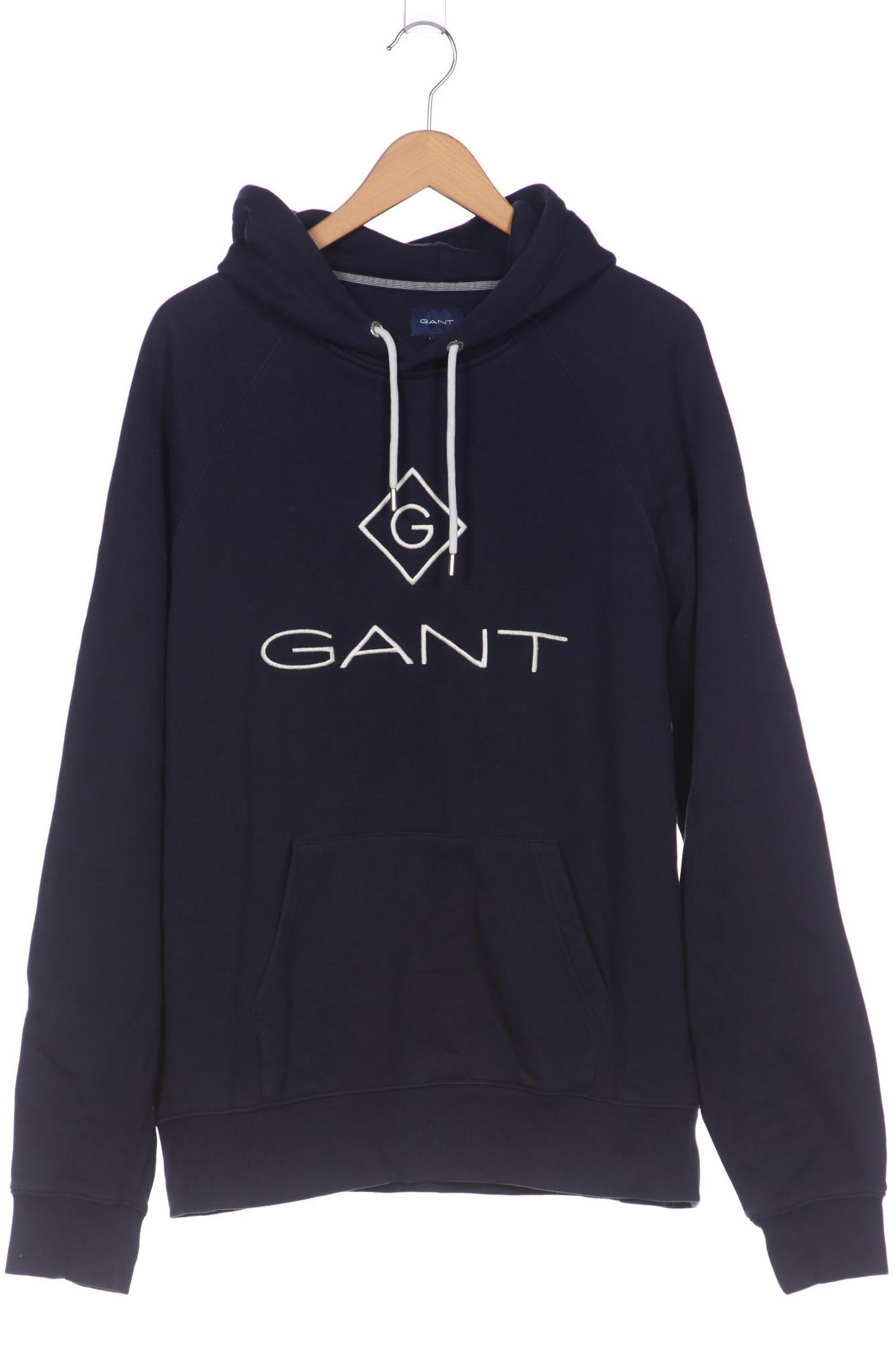 

Gant Herren Kapuzenpullover, marineblau, Gr. 58