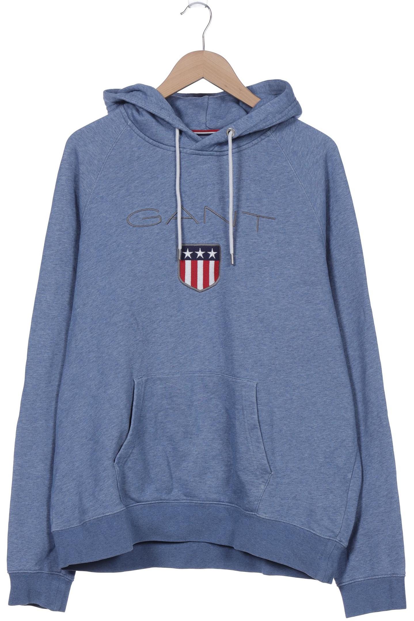 

Gant Herren Kapuzenpullover, blau, Gr. 58