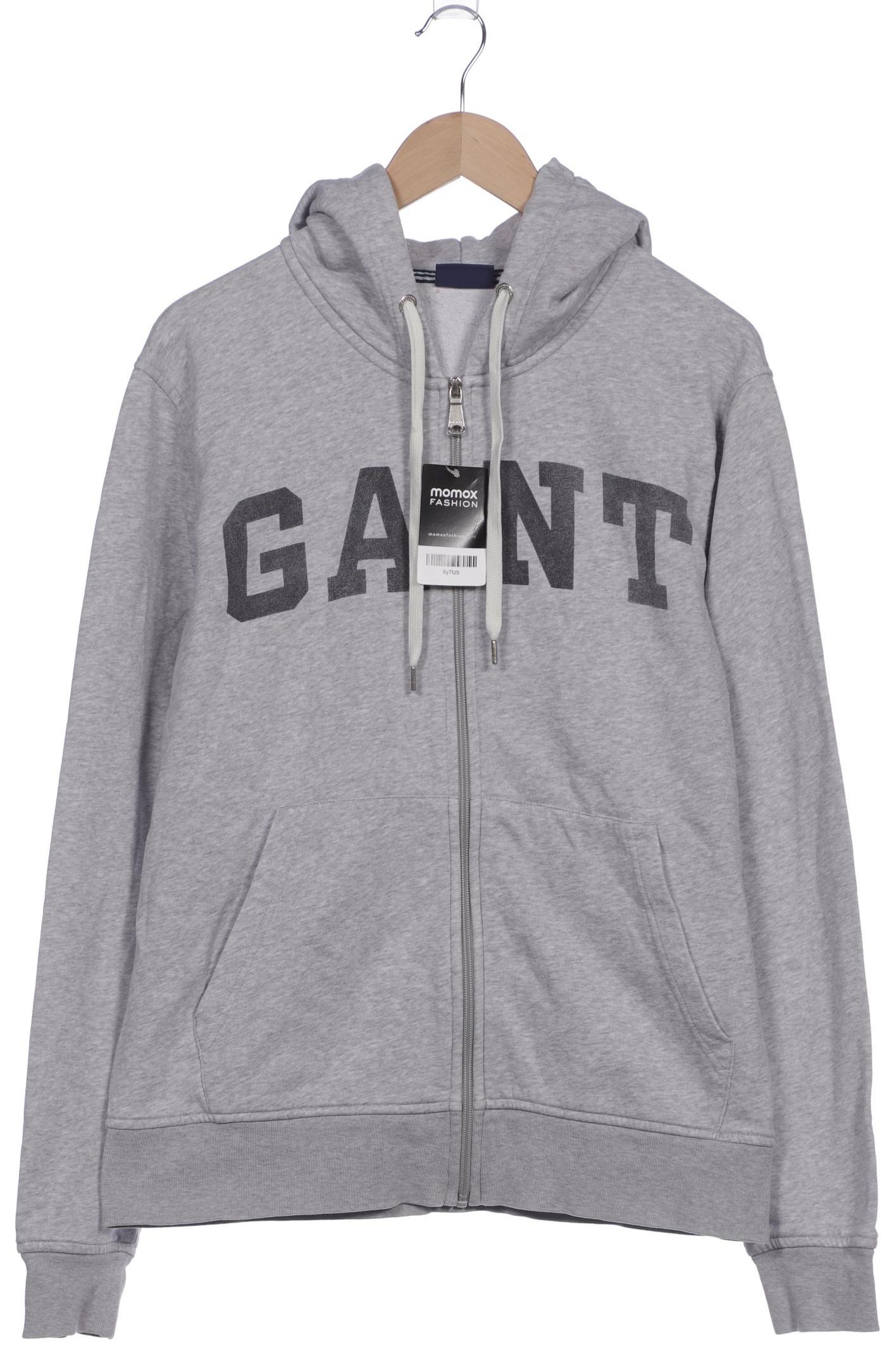 

Gant Herren Kapuzenpullover, grau, Gr. 54