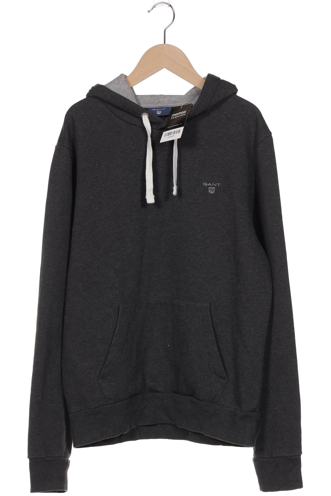 

Gant Herren Kapuzenpullover, grau, Gr. 48