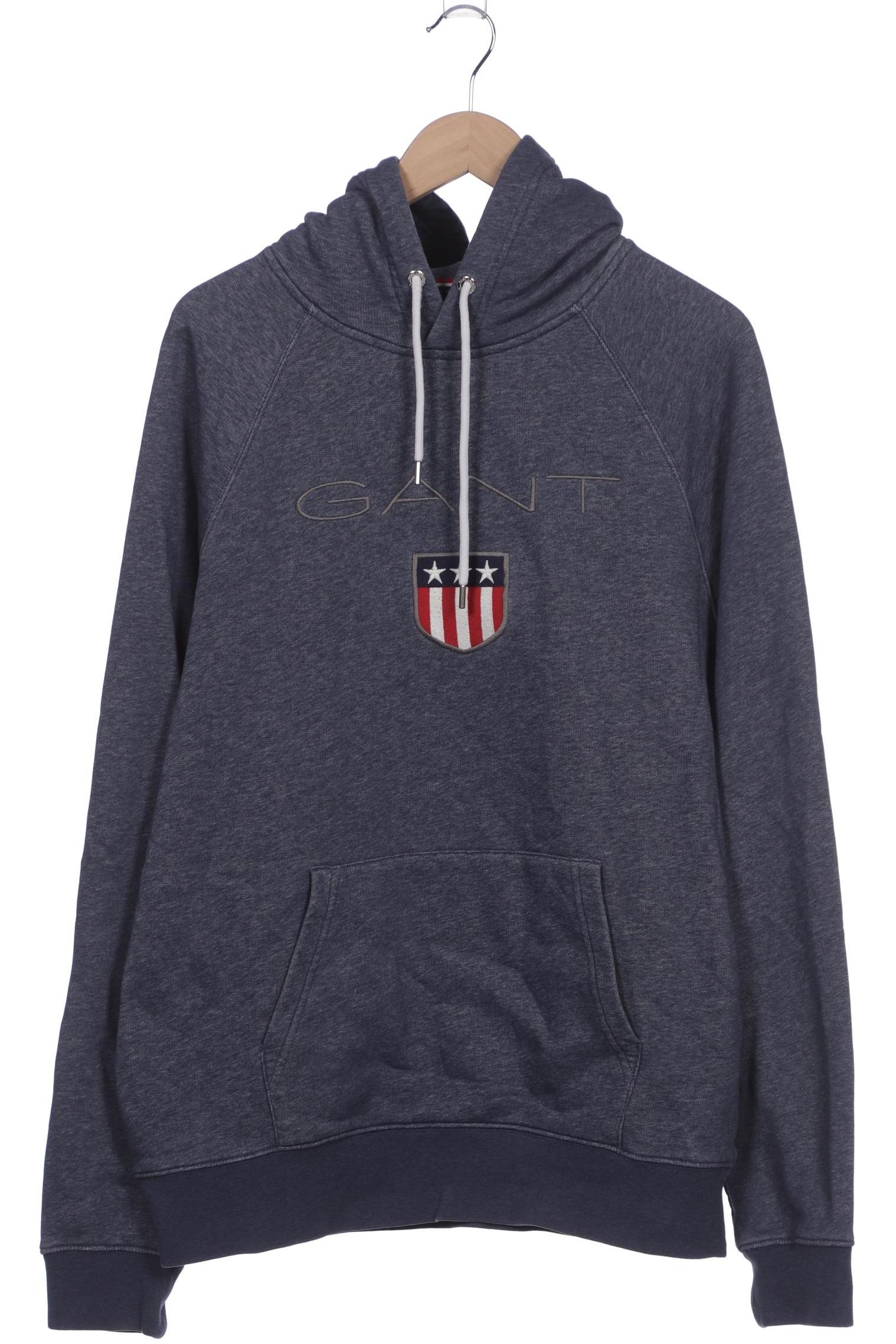 

Gant Herren Kapuzenpullover, marineblau, Gr. 56