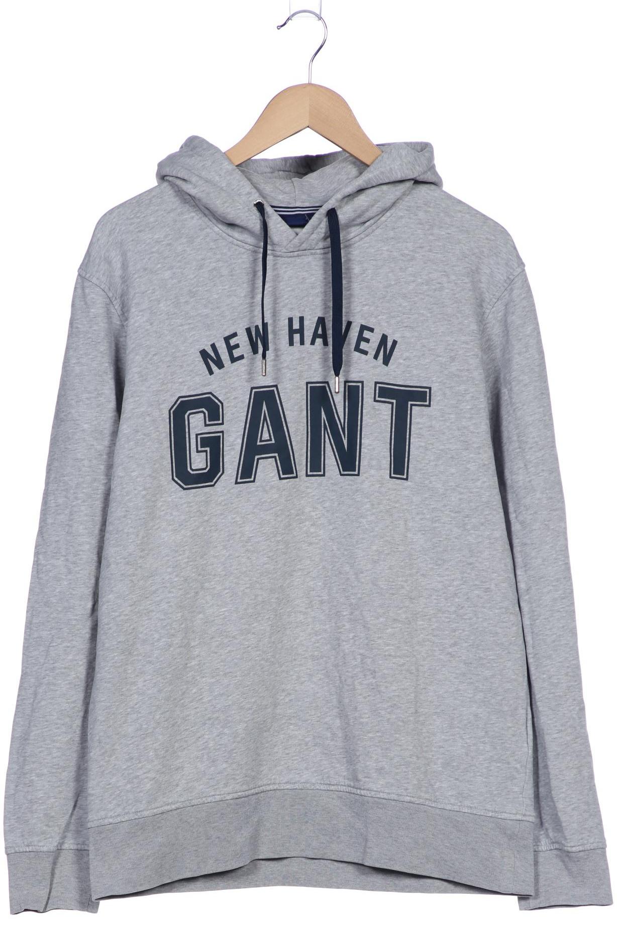 

Gant Herren Kapuzenpullover, grau, Gr. 54