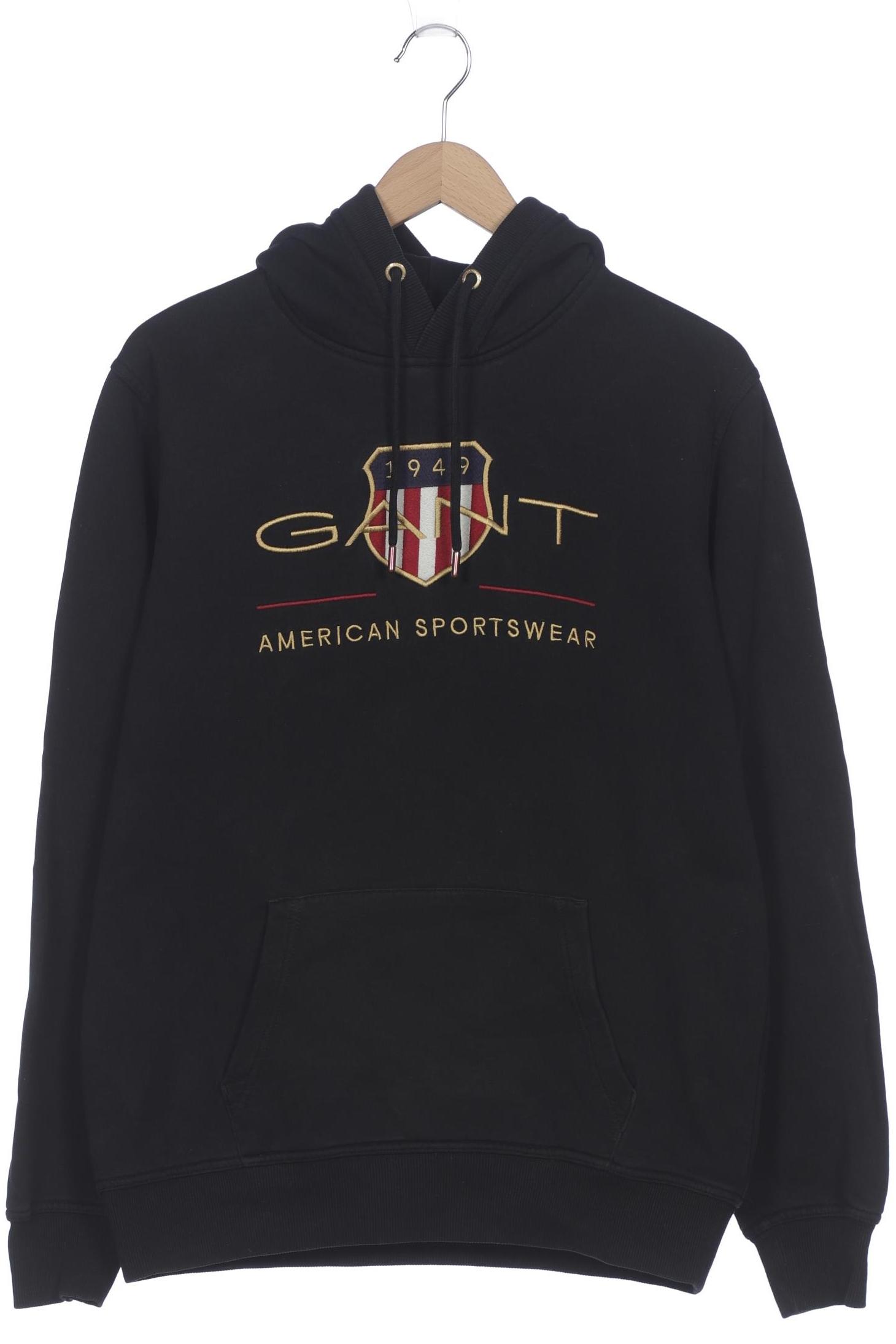 

Gant Herren Kapuzenpullover, schwarz, Gr. 52