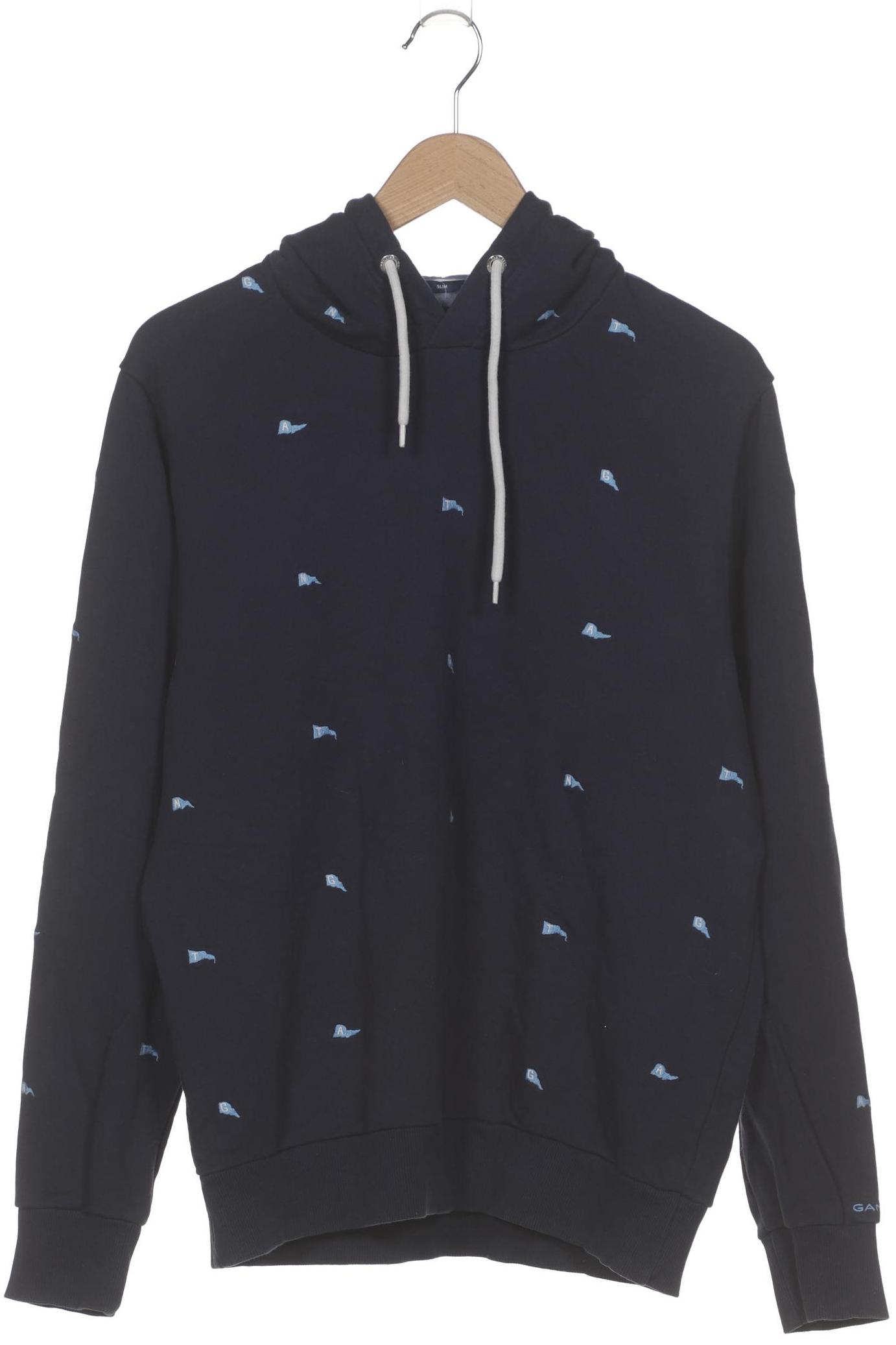 

Gant Herren Kapuzenpullover, marineblau, Gr. 52