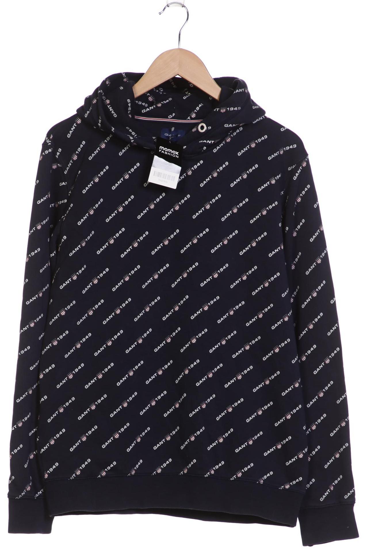 

Gant Herren Kapuzenpullover, marineblau, Gr. 52