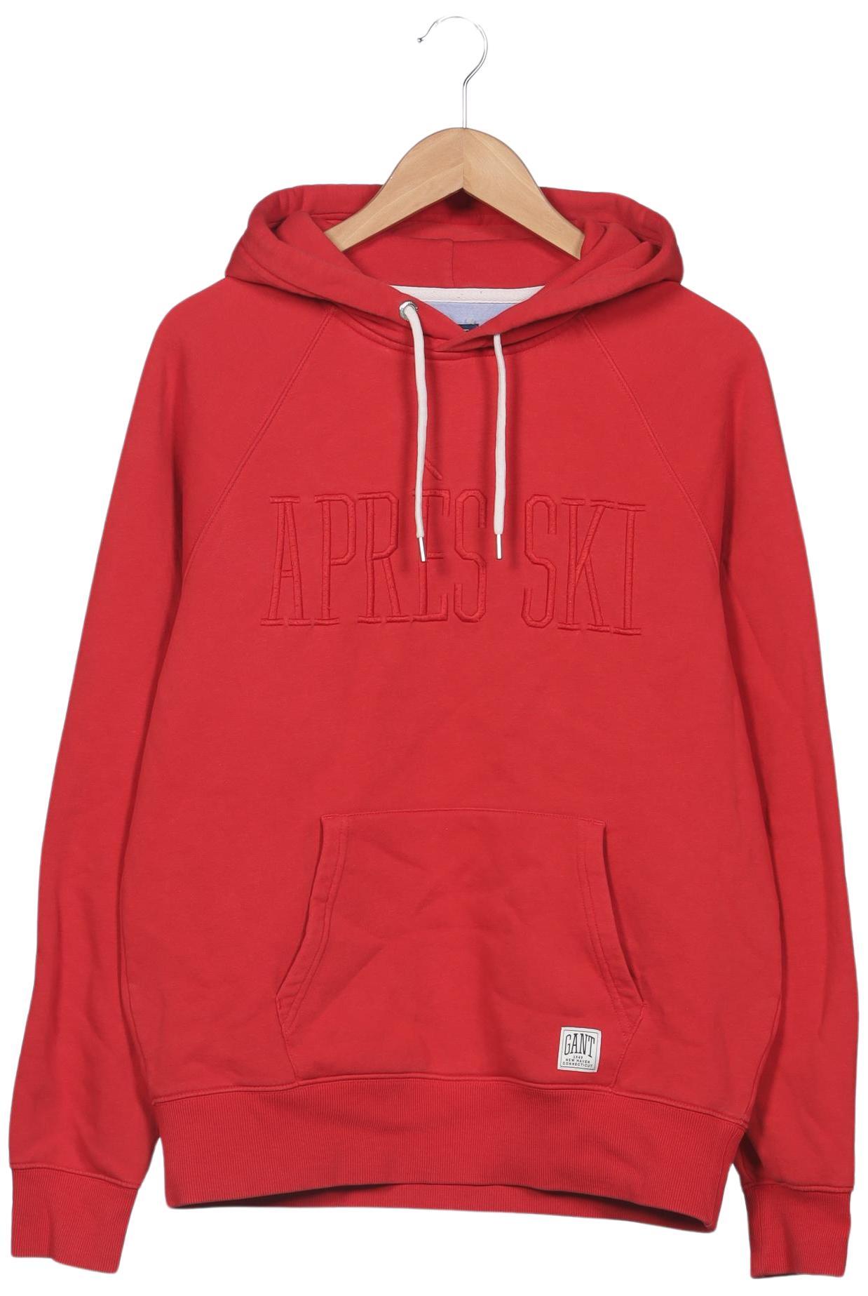 

Gant Herren Kapuzenpullover, rot, Gr. 52
