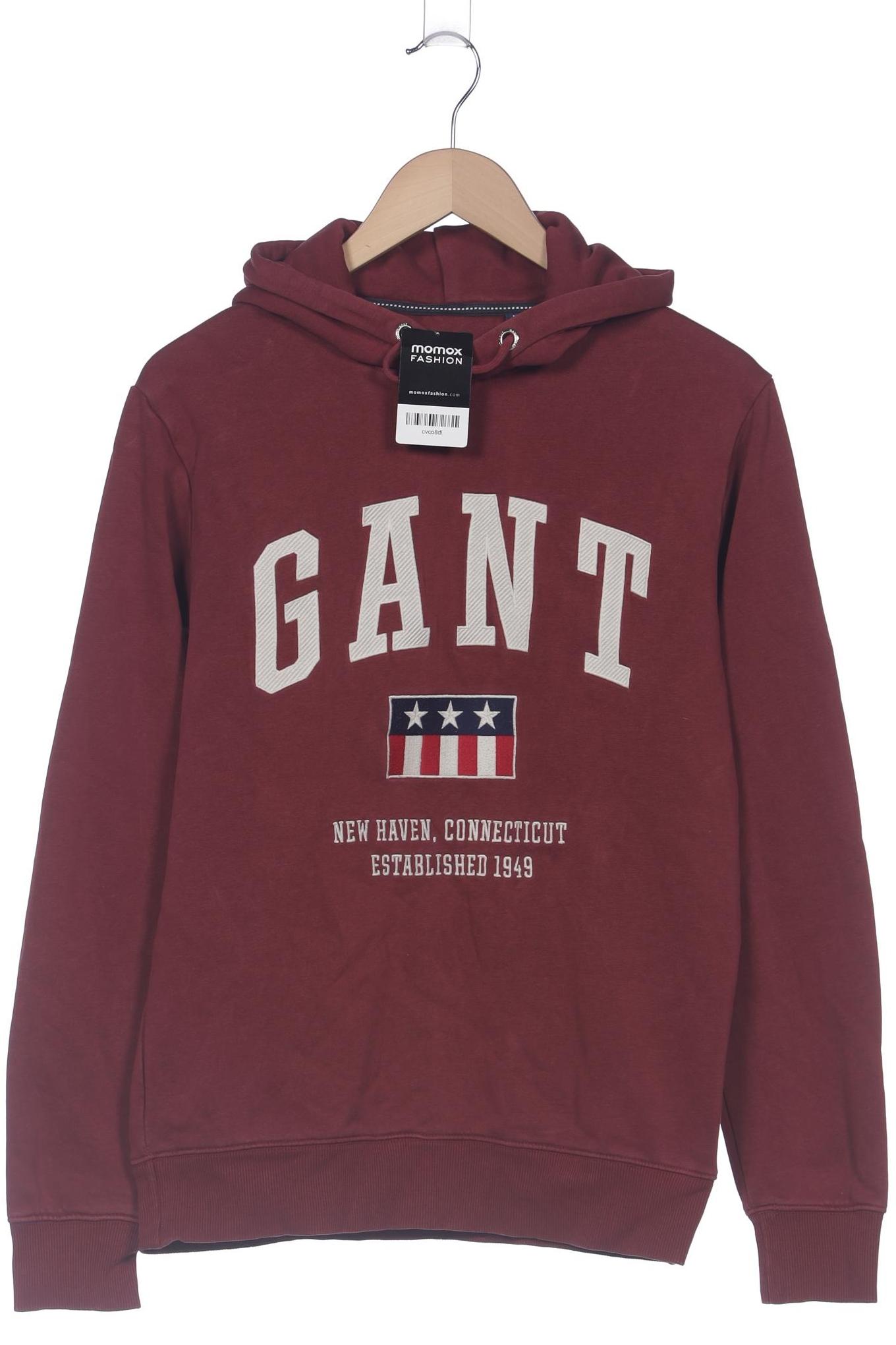 

Gant Herren Kapuzenpullover, bordeaux, Gr. 48