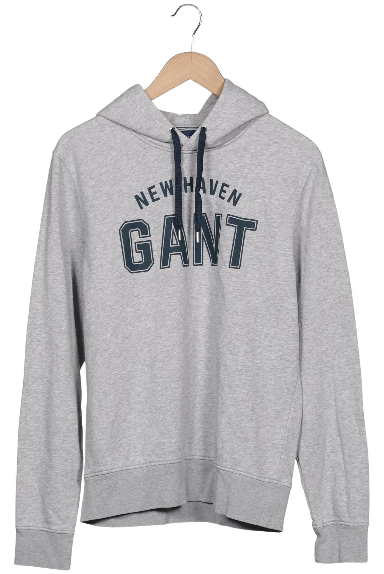 

Gant Herren Kapuzenpullover, grau, Gr. 54