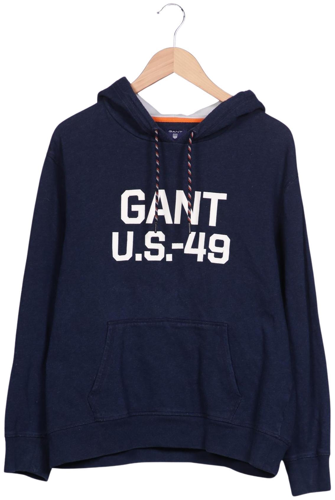 

Gant Herren Kapuzenpullover, marineblau, Gr. 54