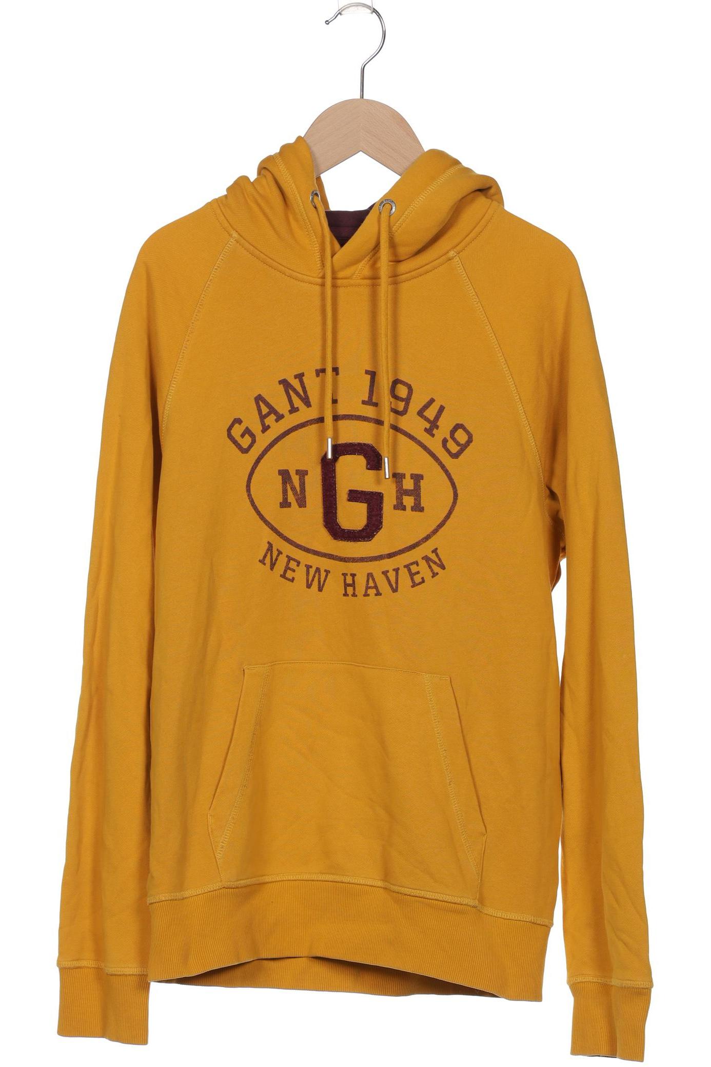 

Gant Herren Kapuzenpullover, gelb, Gr. 48