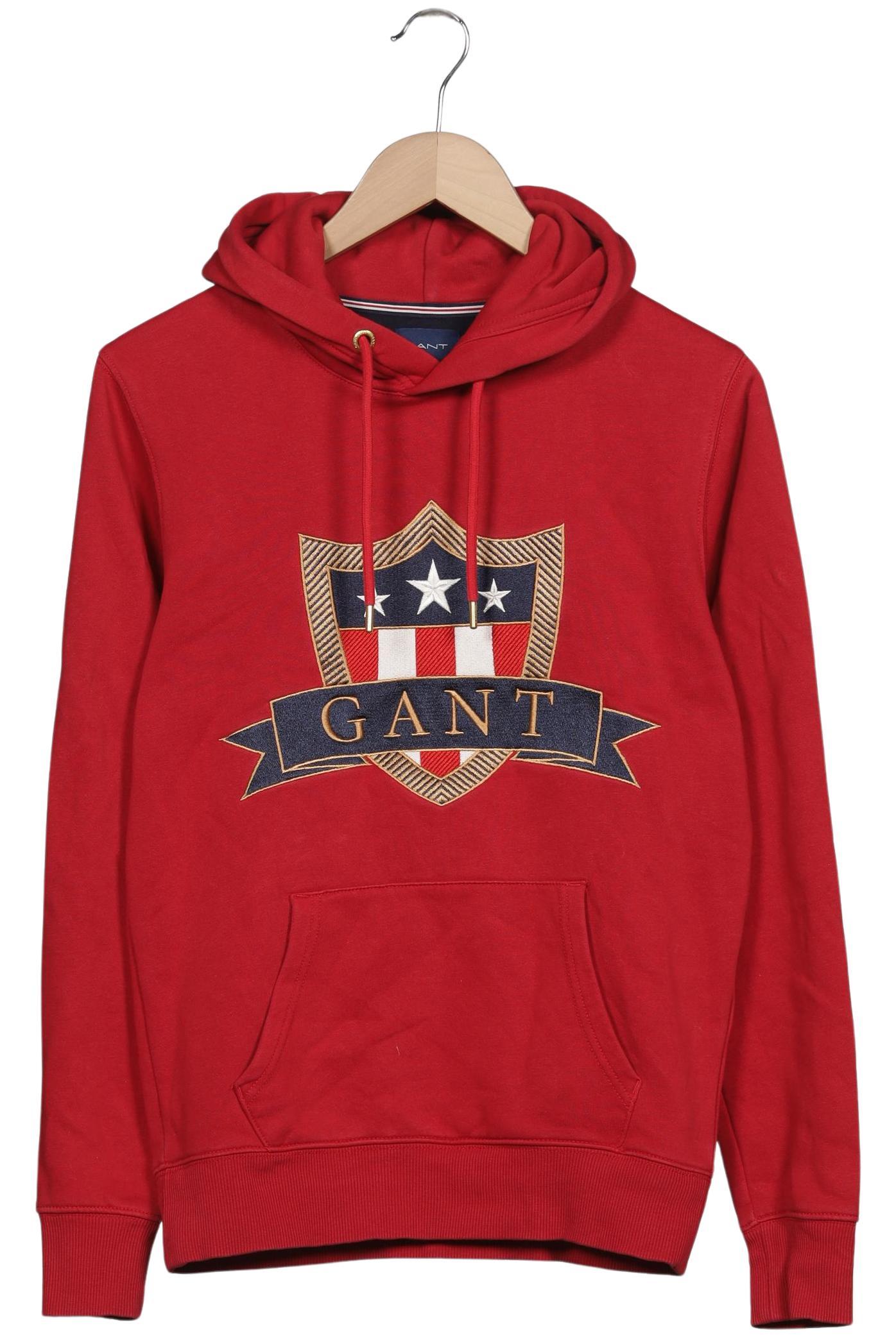 

Gant Herren Kapuzenpullover, rot, Gr. 44