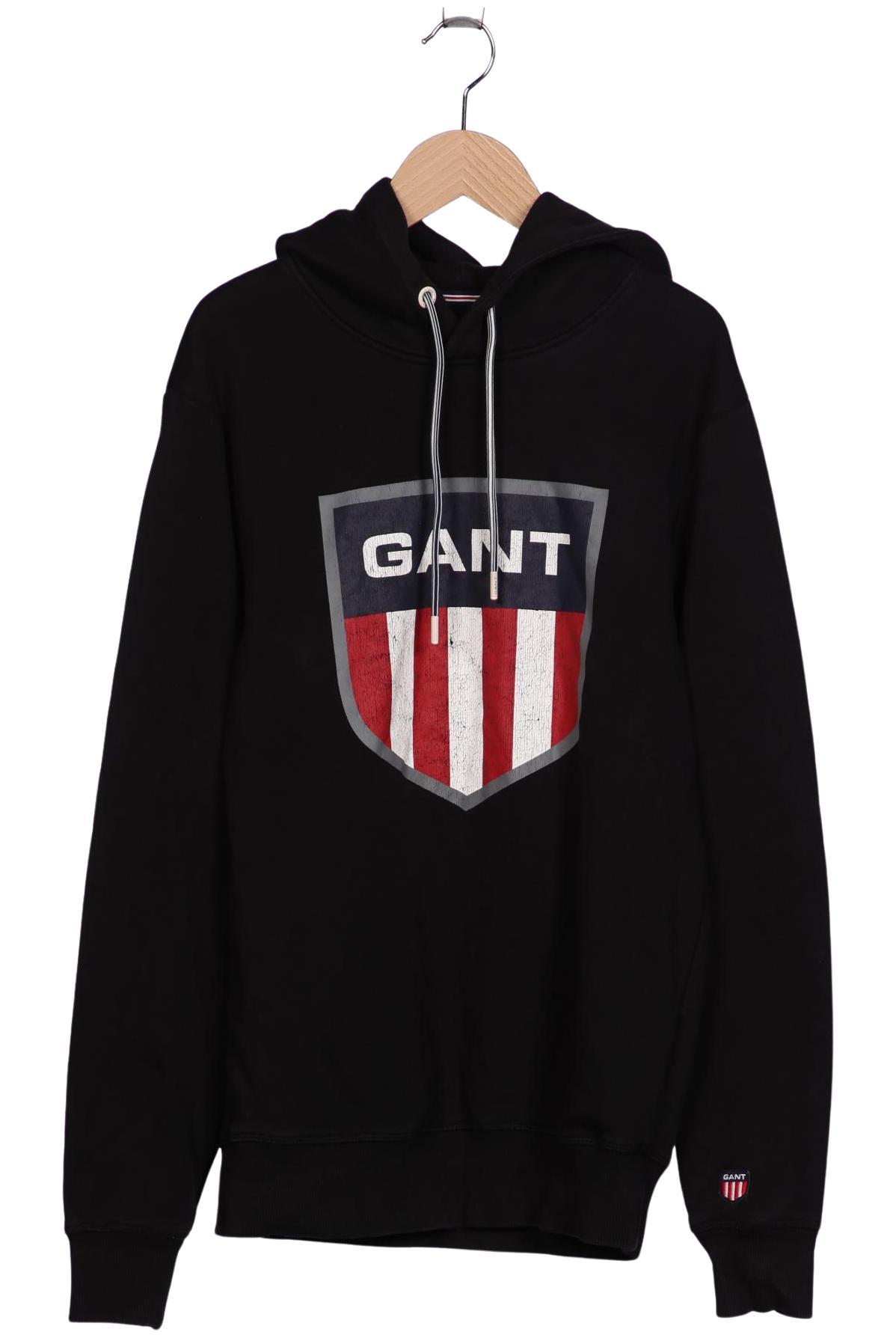 Thumbnail - Gant Herren Kapuzenpullover, schwarz, Gr. 48