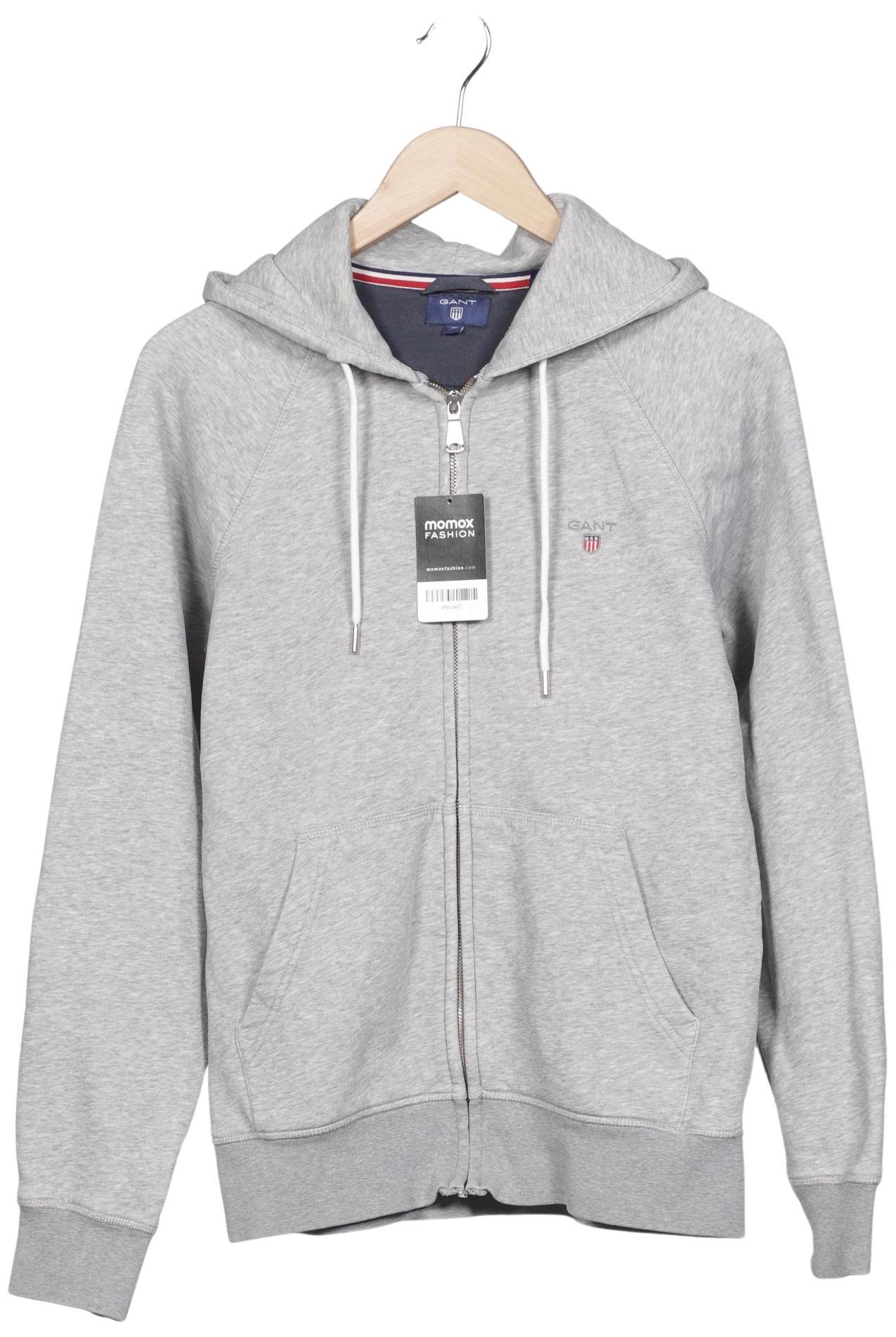 

Gant Herren Kapuzenpullover, grau, Gr. 48