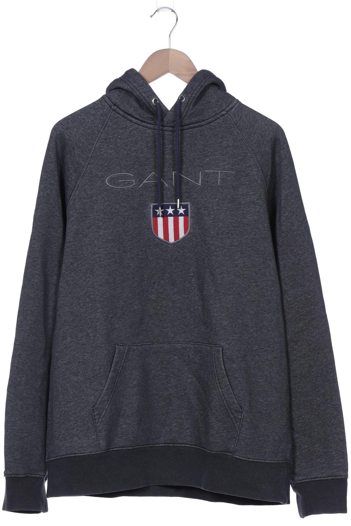 

Gant Herren Kapuzenpullover, grau, Gr. 56