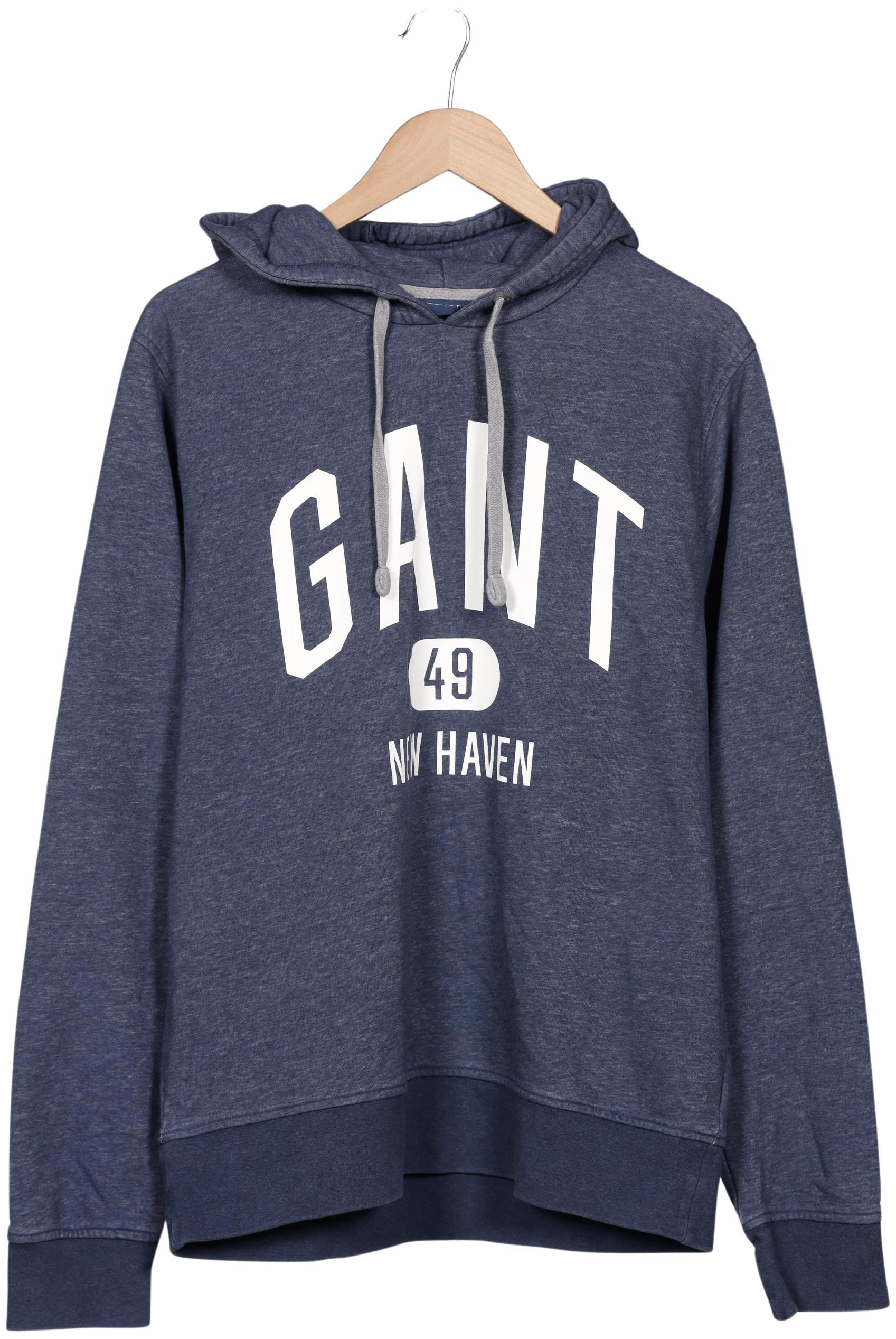 

Gant Herren Kapuzenpullover, marineblau, Gr. 54