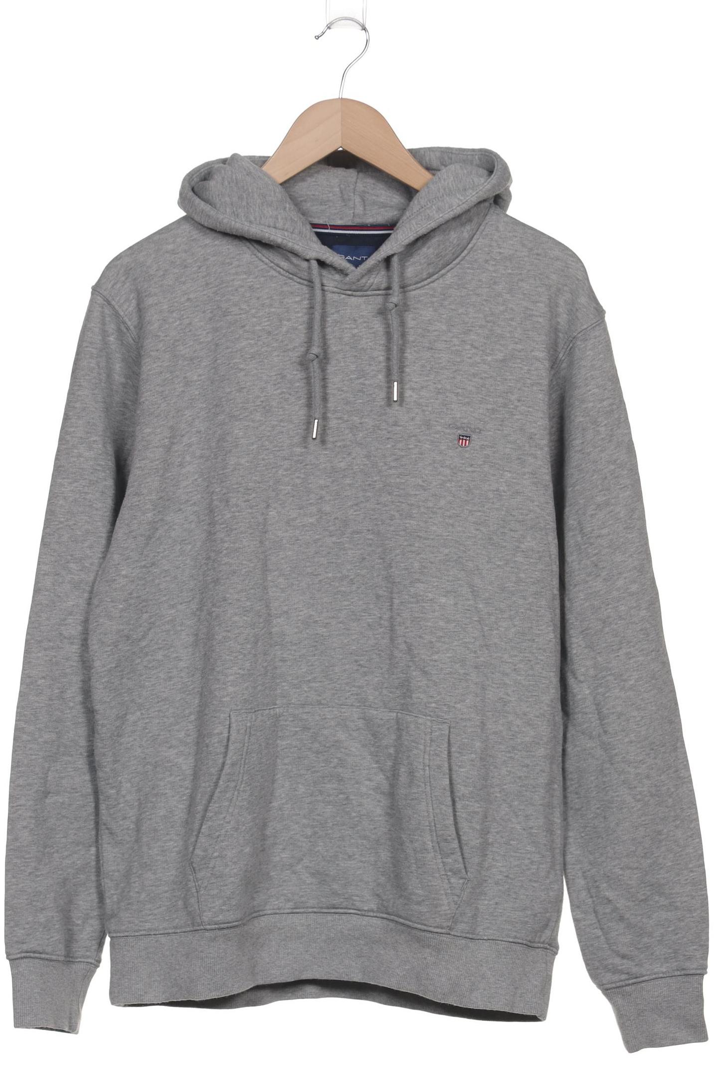 

Gant Herren Kapuzenpullover, grau, Gr. 54