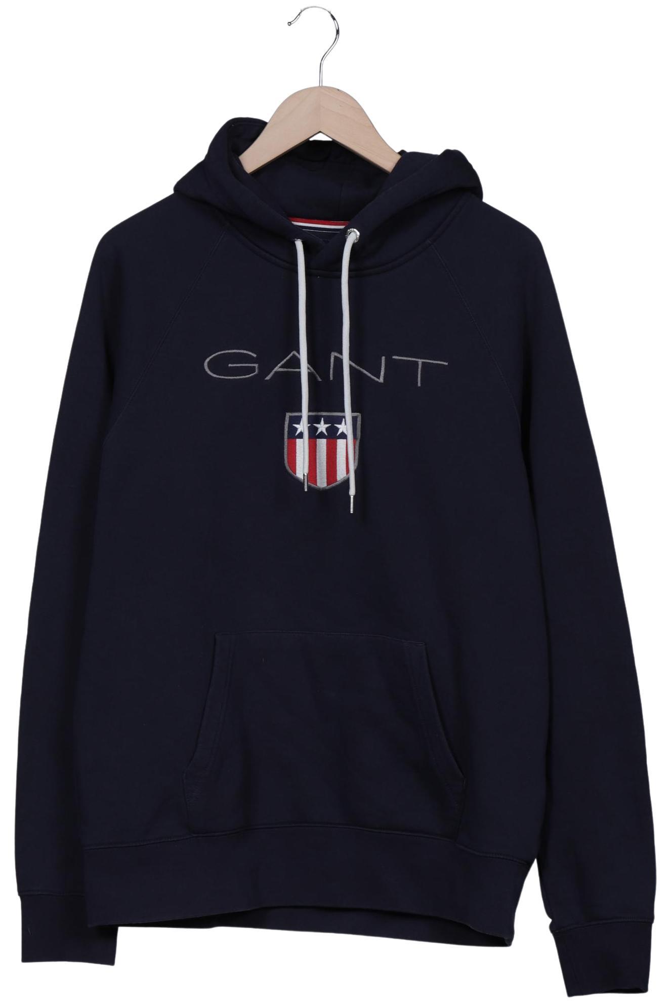 

Gant Herren Kapuzenpullover, marineblau, Gr. 54