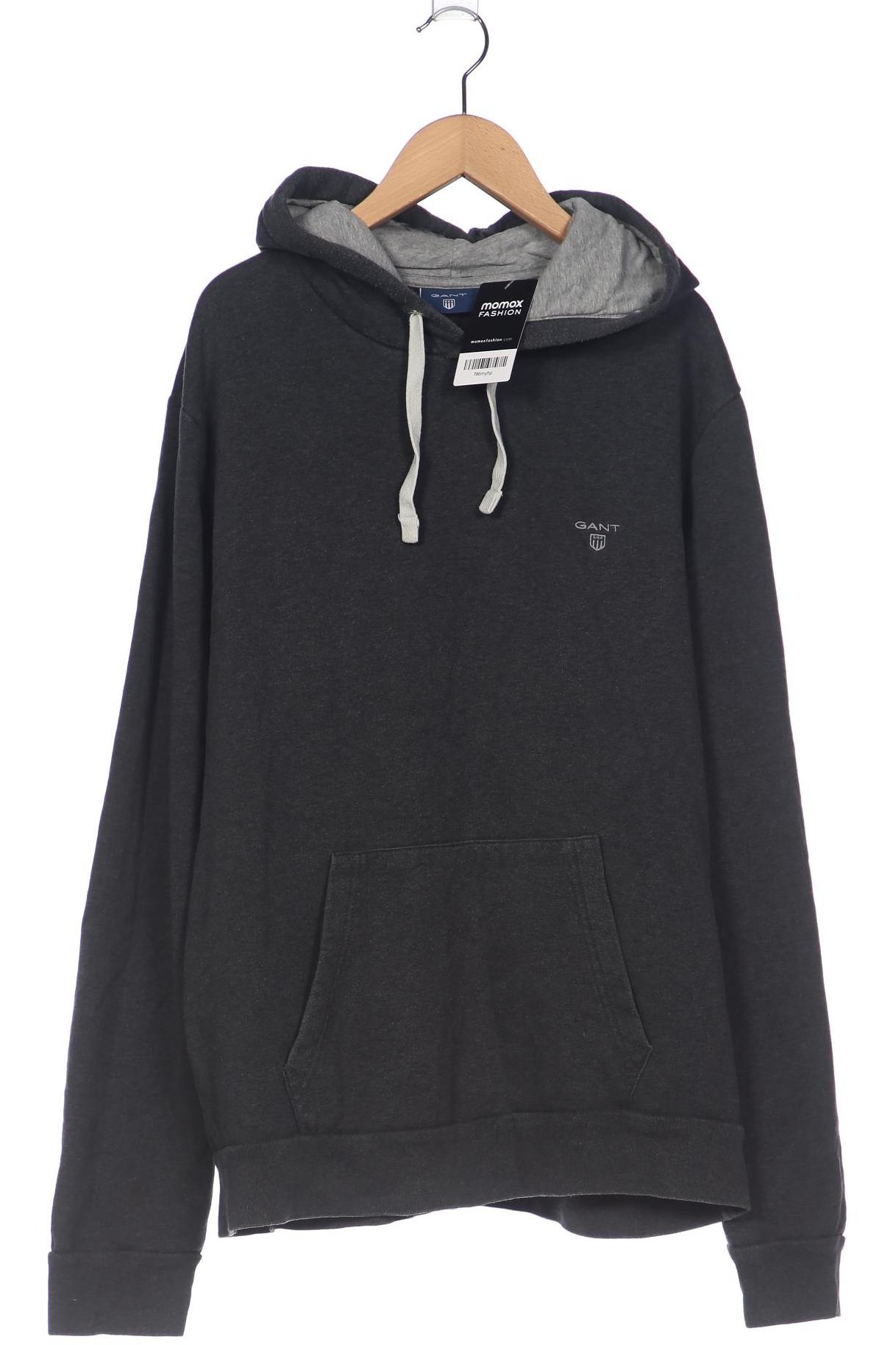 

Gant Herren Kapuzenpullover, grau, Gr. 54