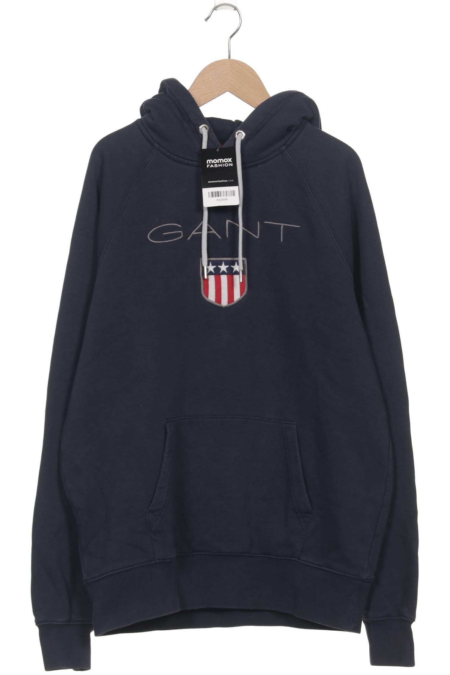

Gant Herren Kapuzenpullover, marineblau, Gr. 52