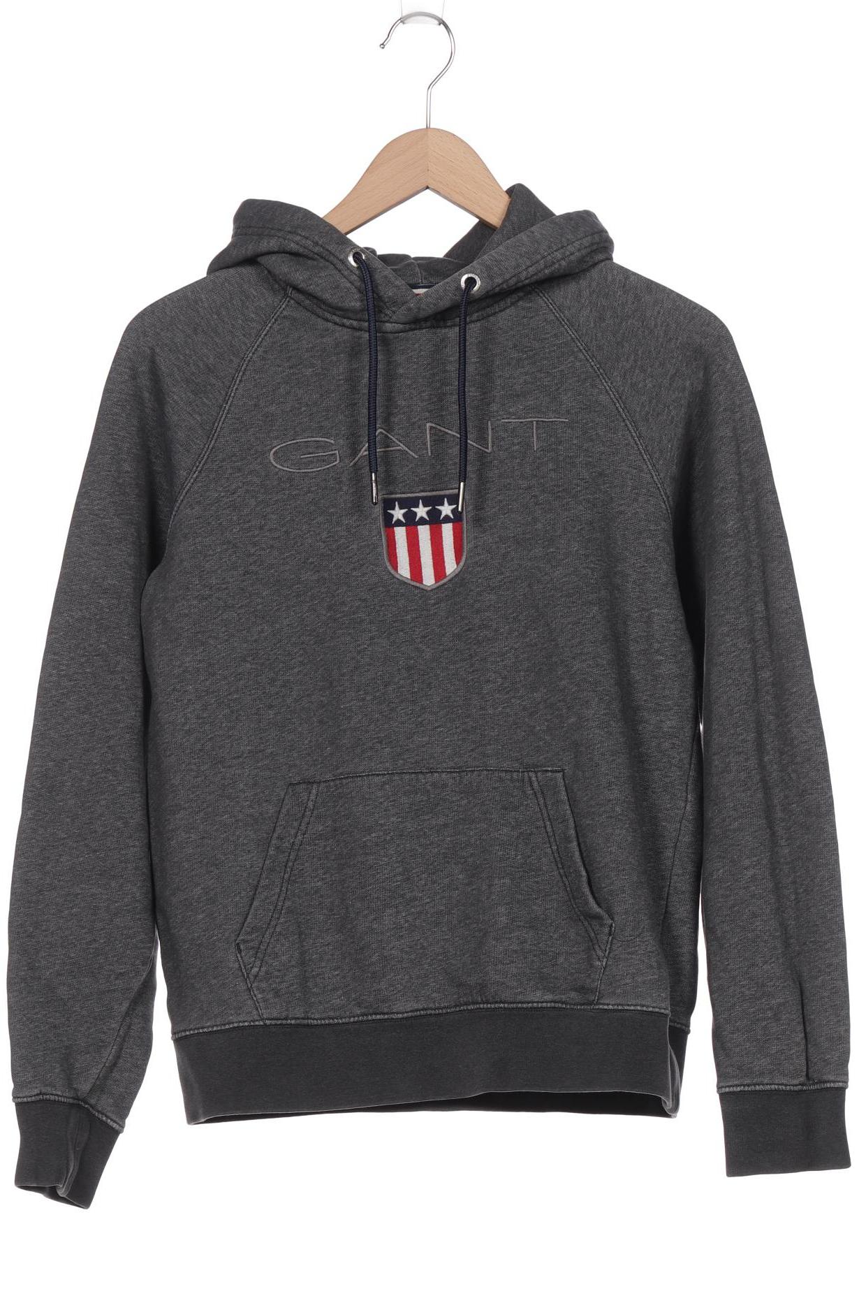 

Gant Herren Kapuzenpullover, grau, Gr. 48
