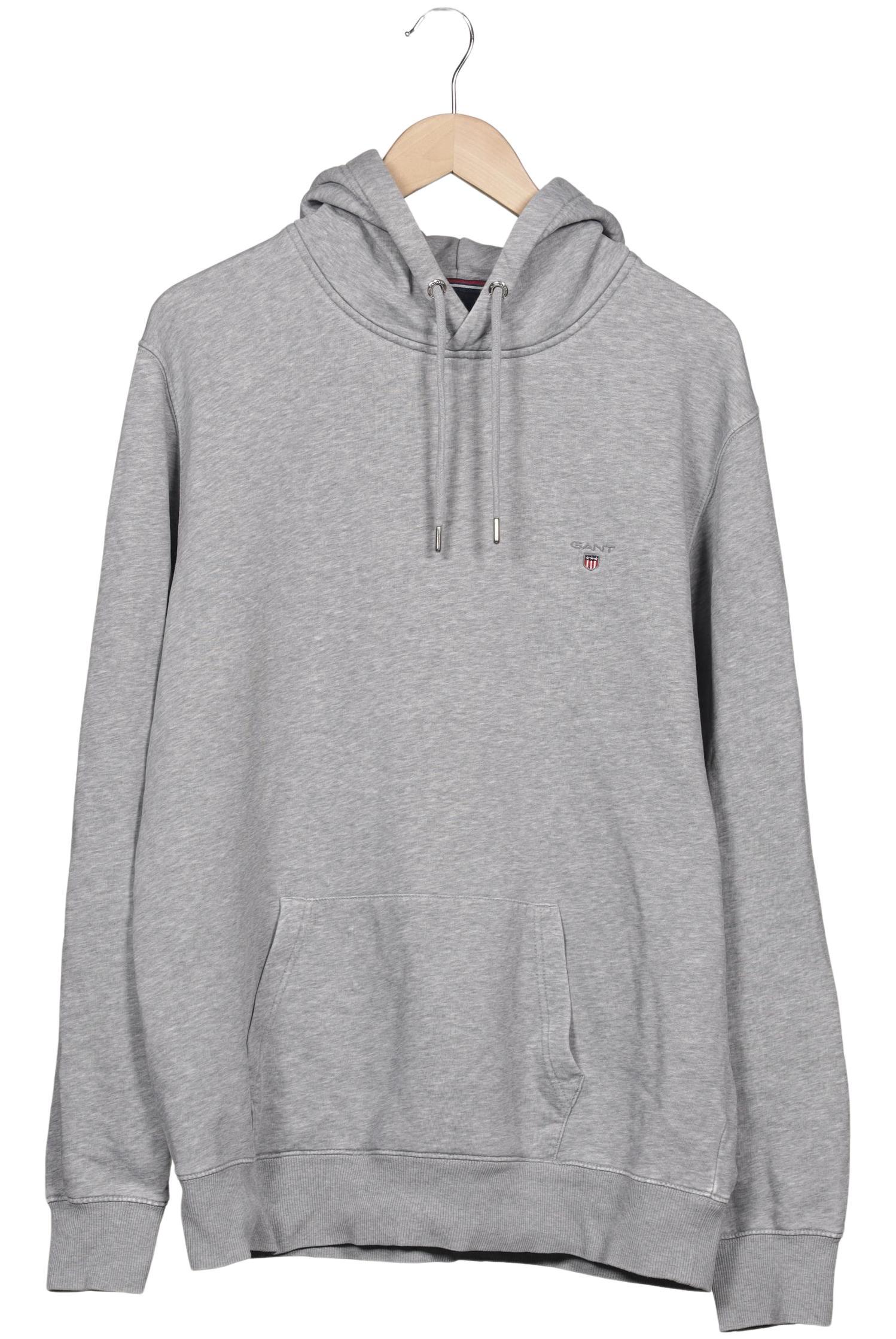 

Gant Herren Kapuzenpullover, grau, Gr. 56