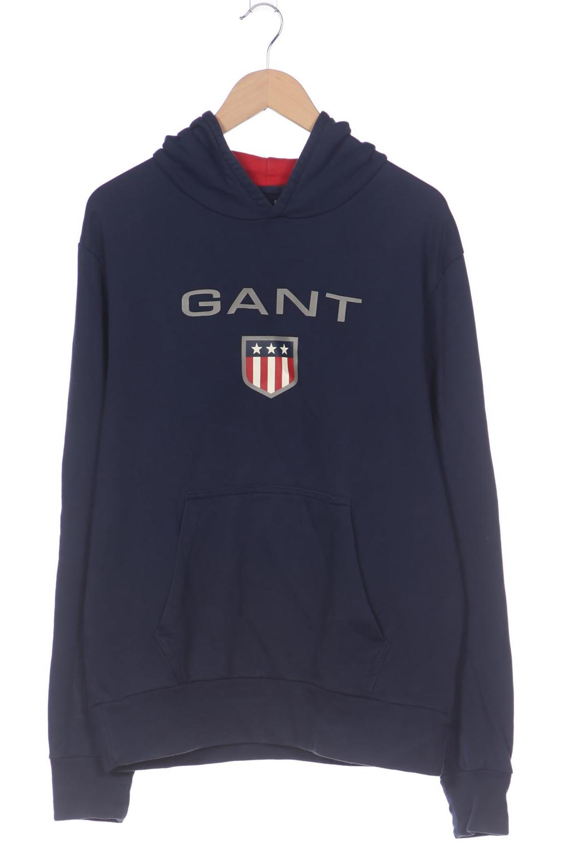 

Gant Herren Kapuzenpullover, marineblau, Gr. 52