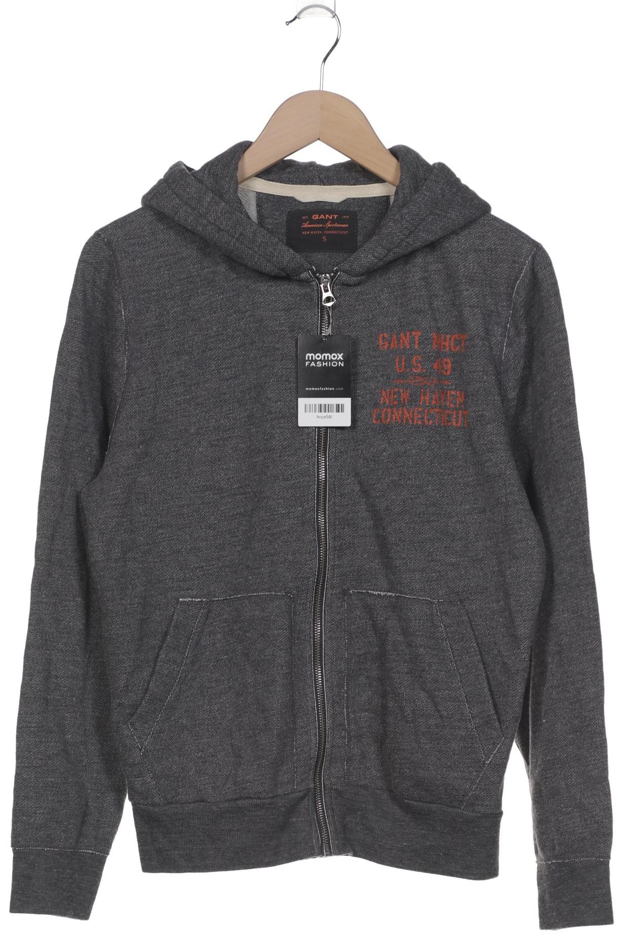 

Gant Herren Kapuzenpullover, grau, Gr. 46