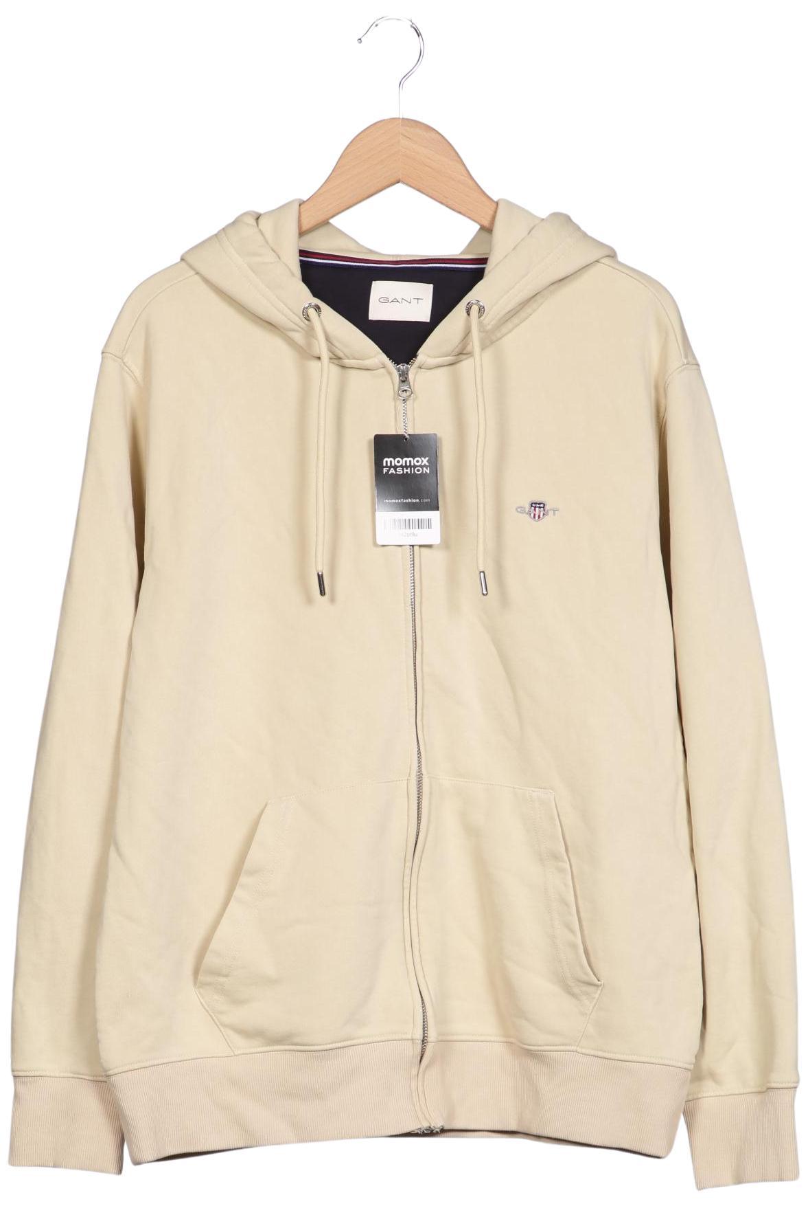 

Gant Herren Kapuzenpullover, beige, Gr. 52