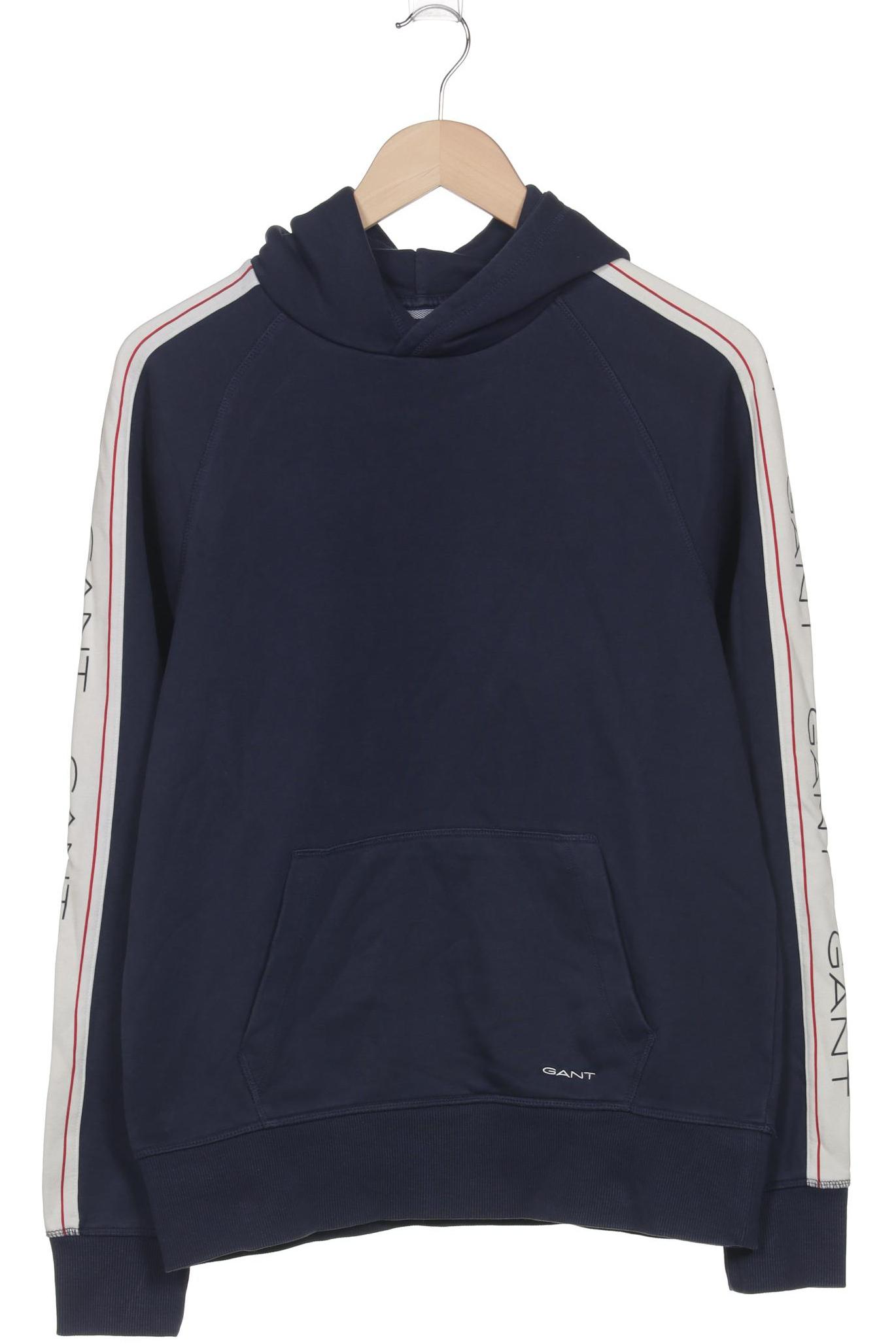 

Gant Herren Kapuzenpullover, marineblau, Gr. 48
