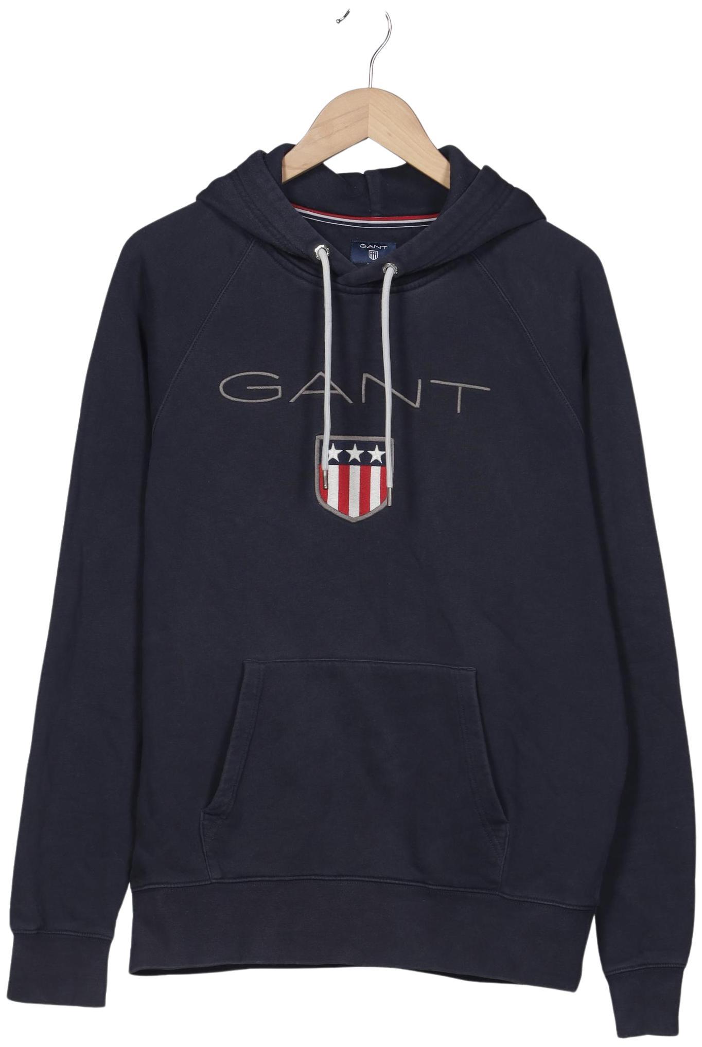 

Gant Herren Kapuzenpullover, marineblau, Gr. 54
