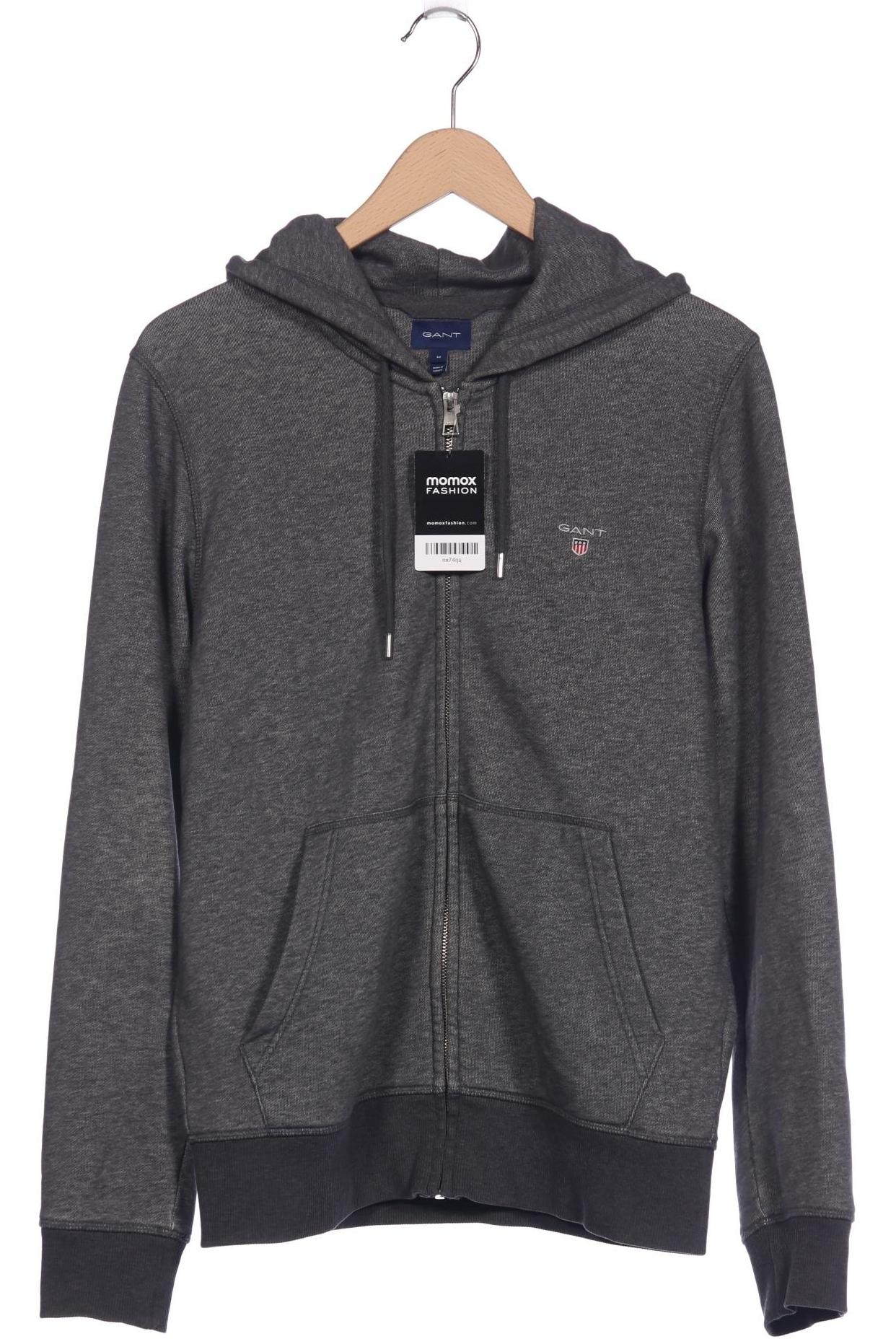 

Gant Herren Kapuzenpullover, grau, Gr. 48