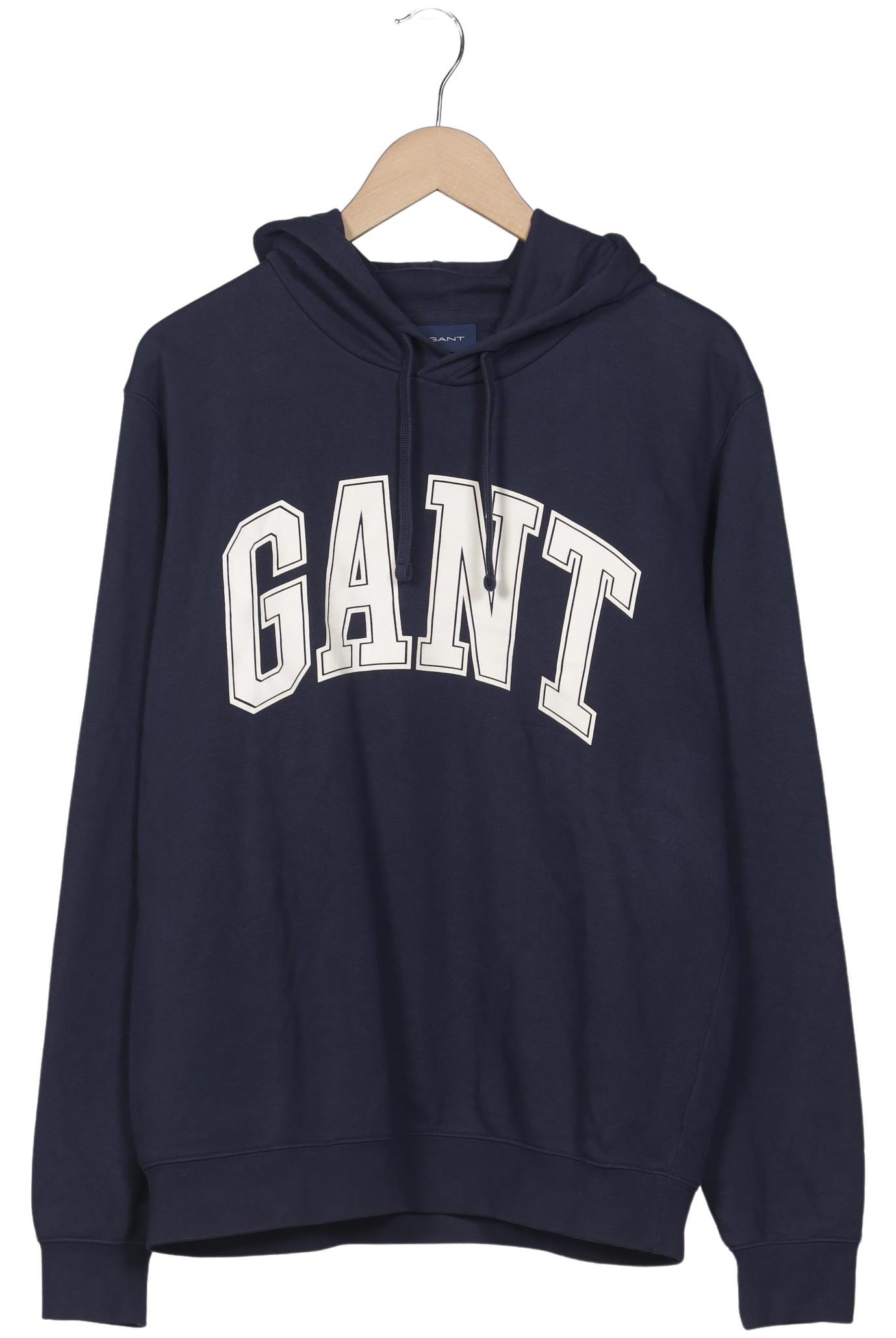 

Gant Herren Kapuzenpullover, marineblau, Gr. 54