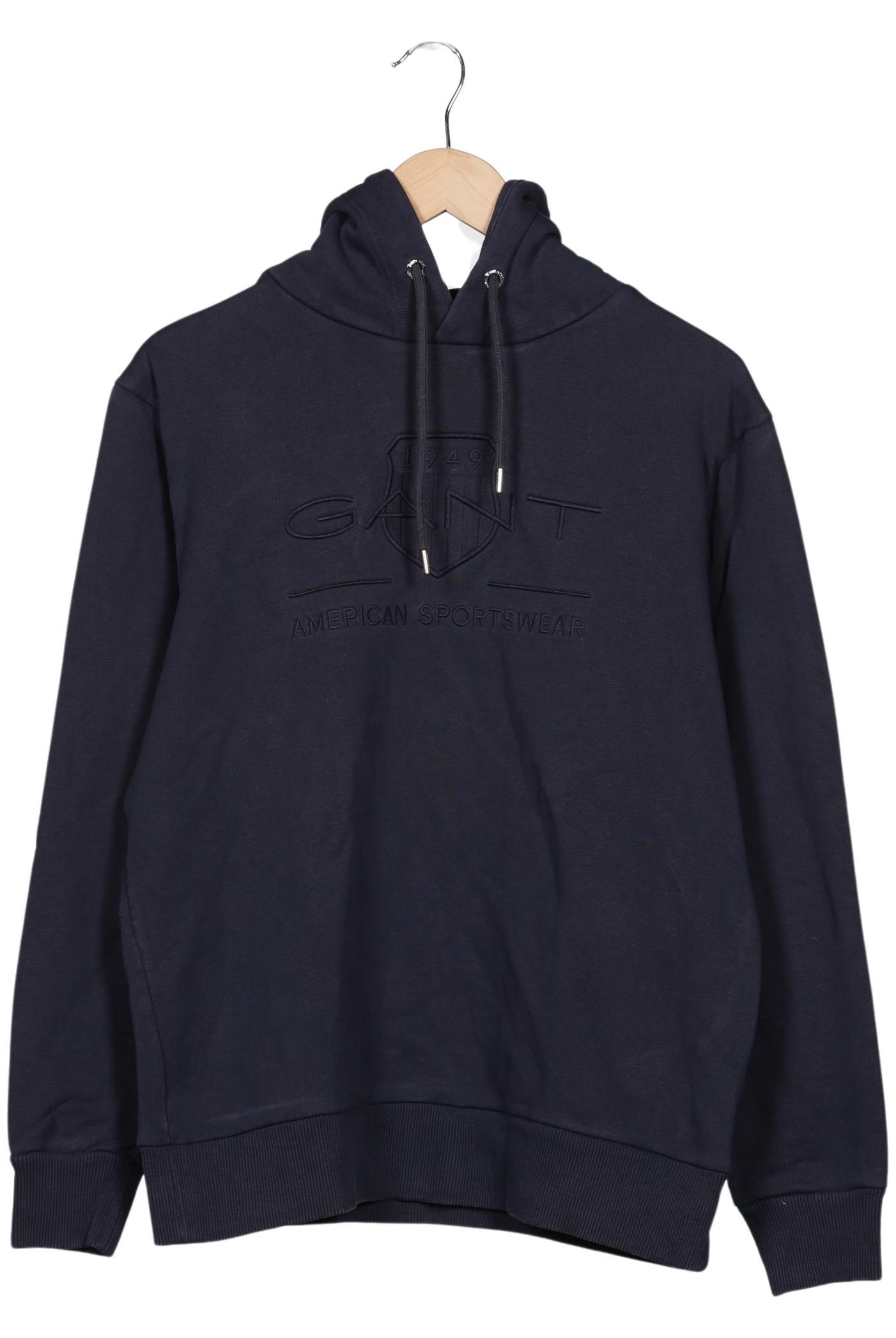 

Gant Herren Kapuzenpullover, marineblau, Gr. 52