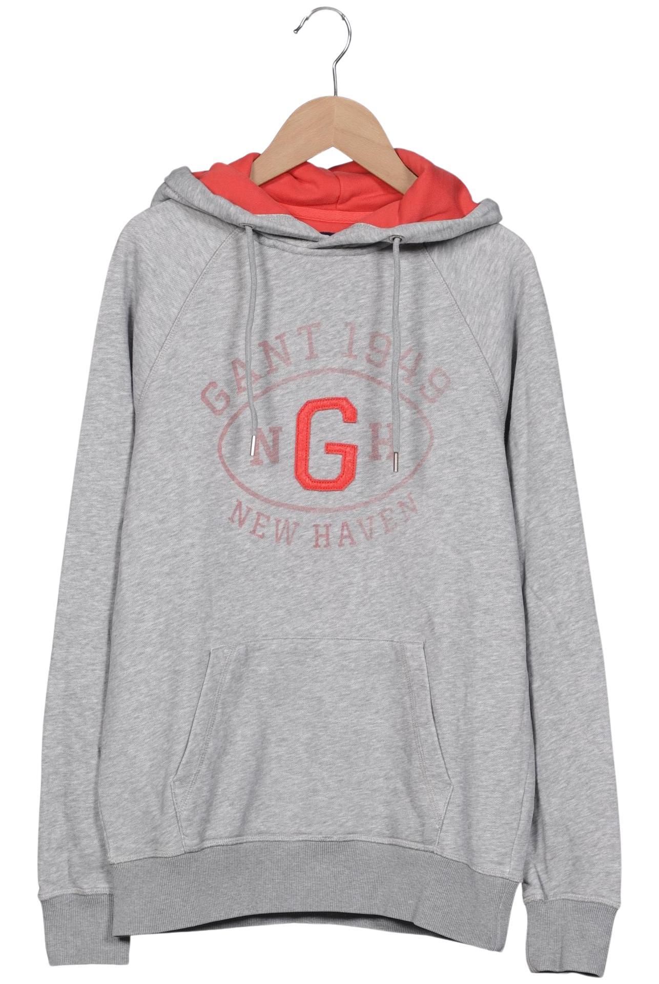 

Gant Herren Kapuzenpullover, grau, Gr. 46