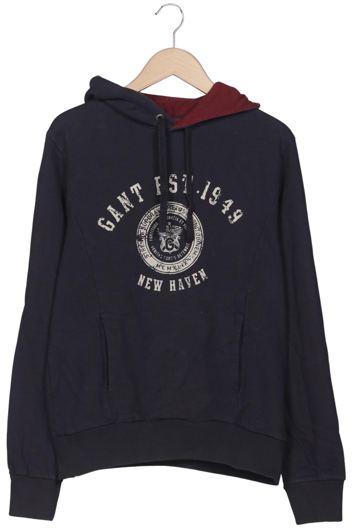 

Gant Herren Kapuzenpullover, marineblau, Gr. 48
