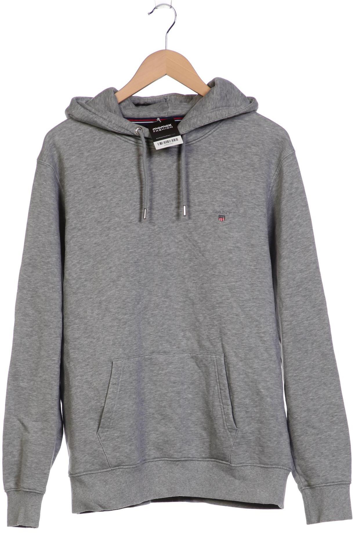 

Gant Herren Kapuzenpullover, grau, Gr. 54