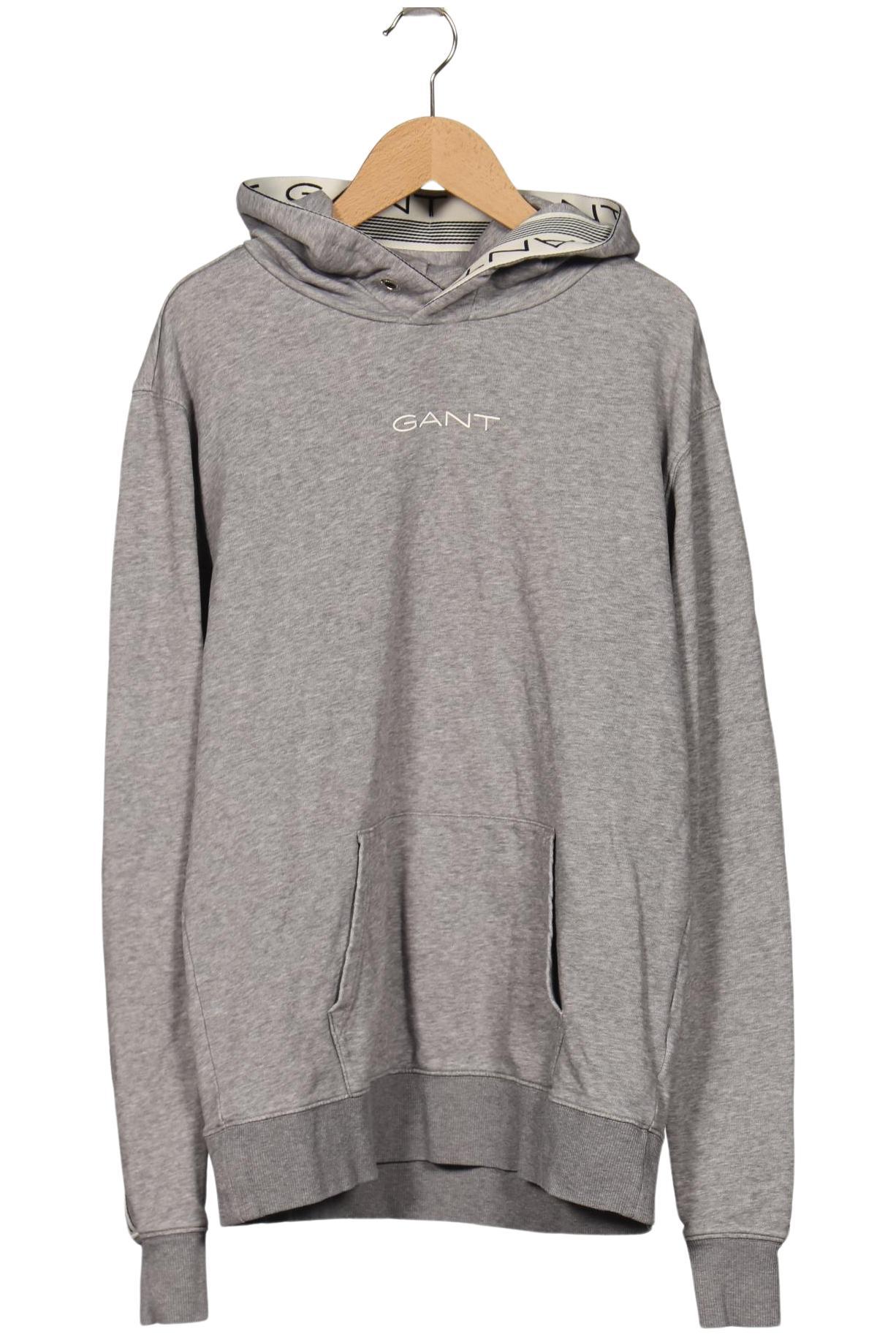 

Gant Herren Kapuzenpullover, grau, Gr. 52
