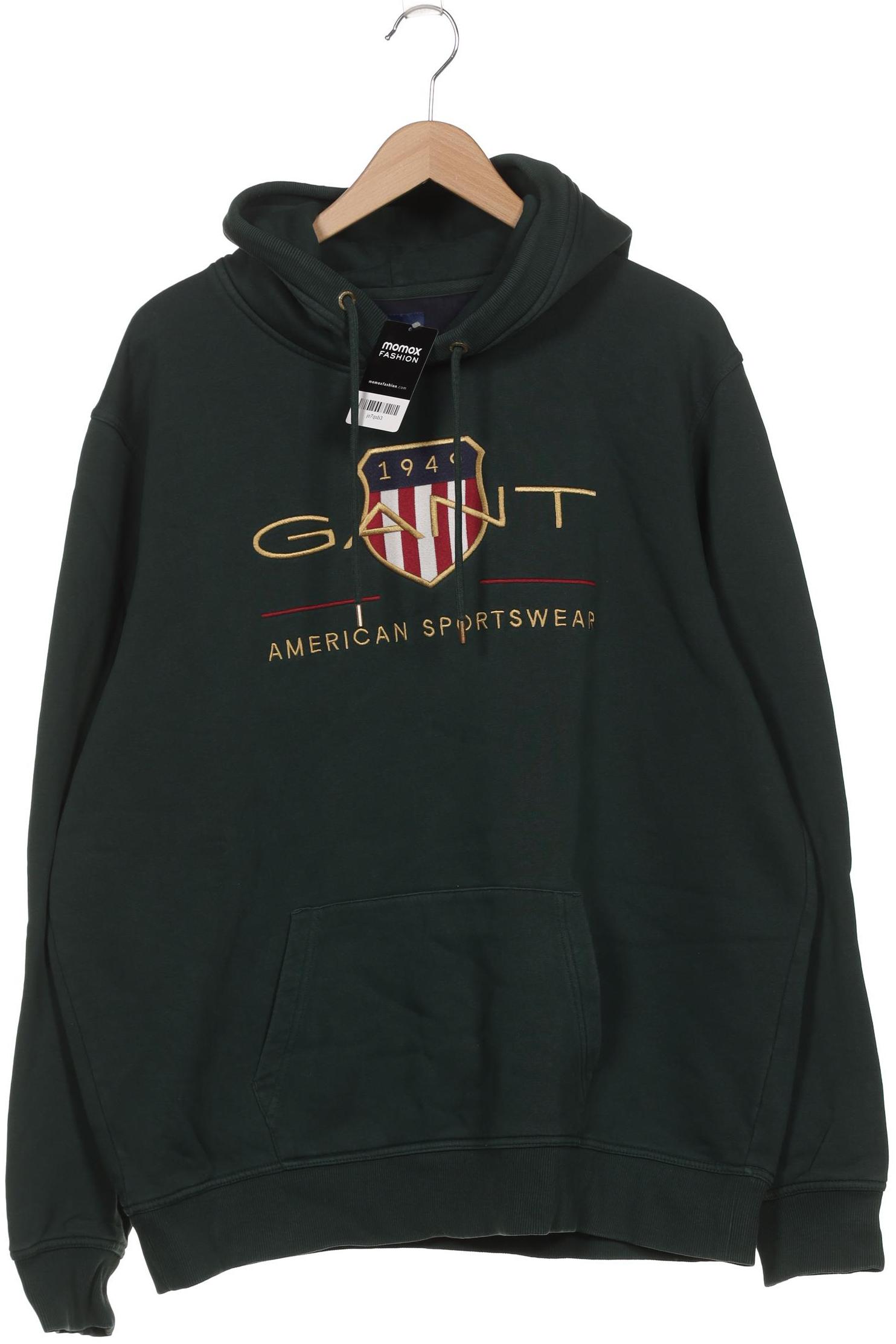 

Gant Herren Kapuzenpullover, grün, Gr. 58