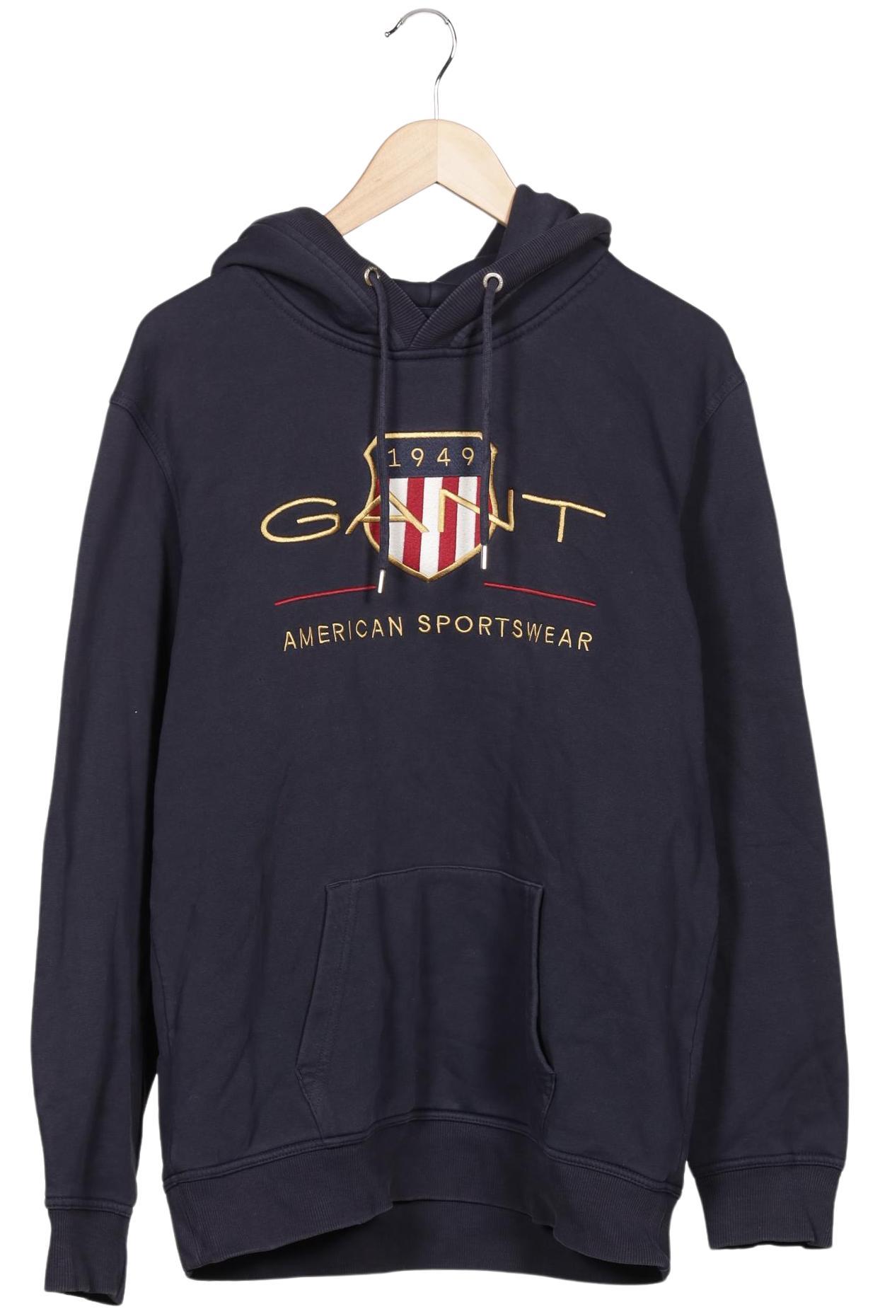 

Gant Herren Kapuzenpullover, marineblau, Gr. 54
