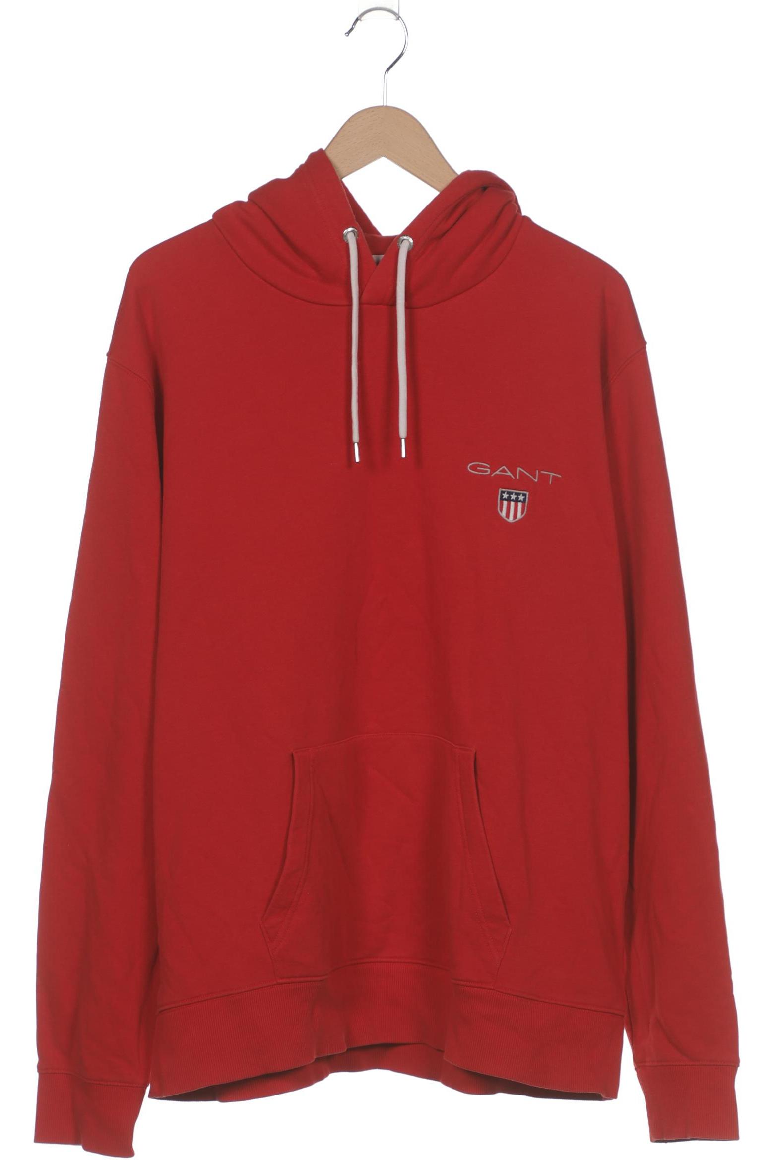 

Gant Herren Kapuzenpullover, rot, Gr. 58