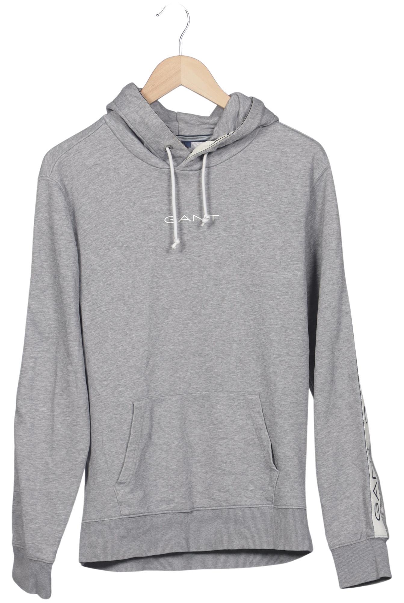 

Gant Herren Kapuzenpullover, grau, Gr. 48