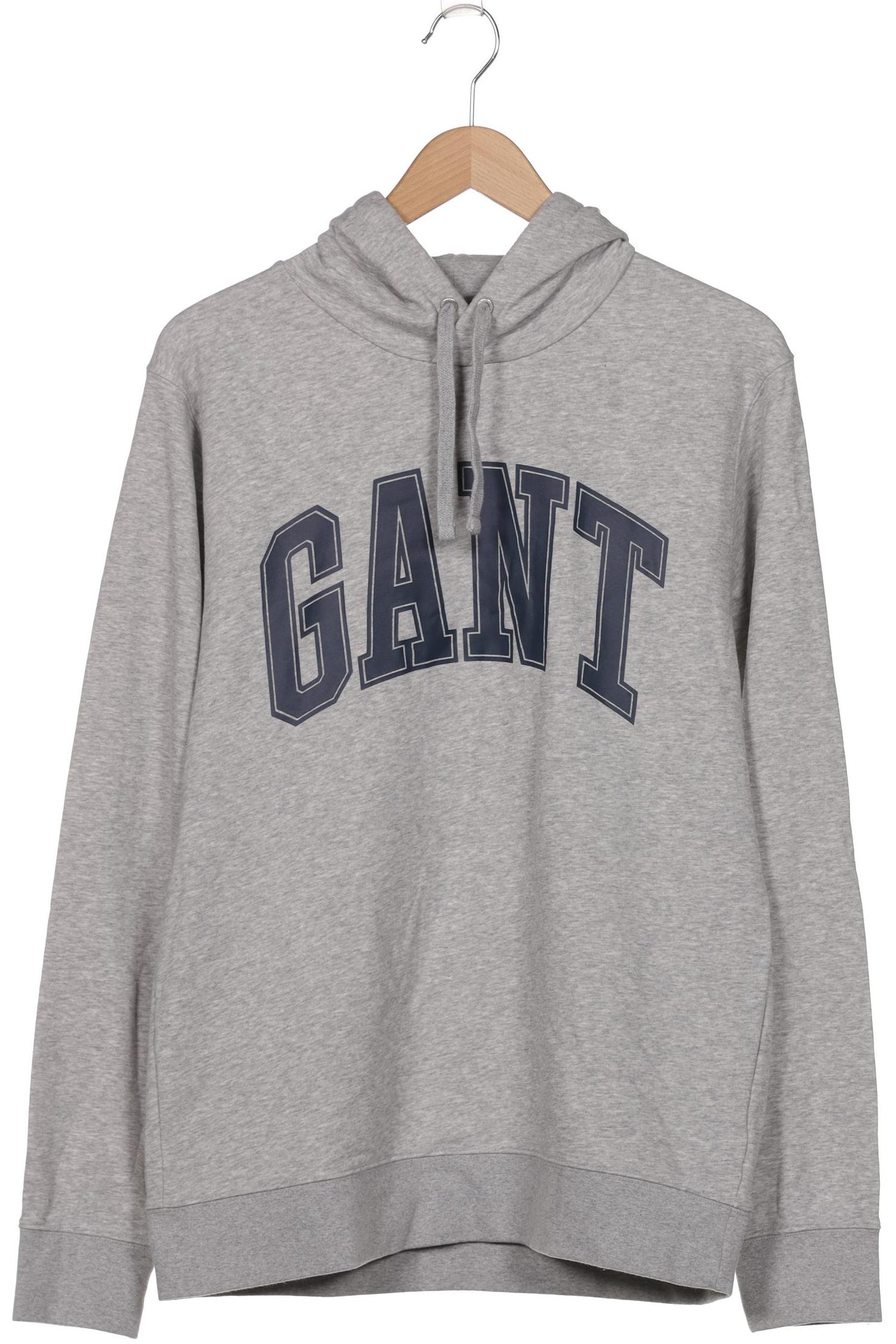 

Gant Herren Kapuzenpullover, grau, Gr. 54